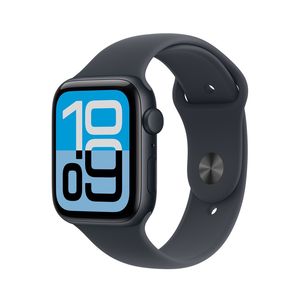 Apple Watch SE 3 GPS 44mm Aluminio Negro con Correa Deportiva Azul Náutico (S/M) - Aluminio / Negro Aluminio / Negro-1