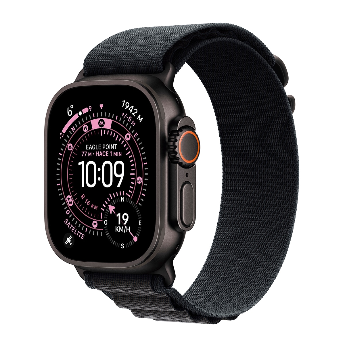 Imagen 0 de Apple Watch Ultra 3 GPS + Cellular 49mm  Titanio negro con Correa Loop Alpine Negro (M)
