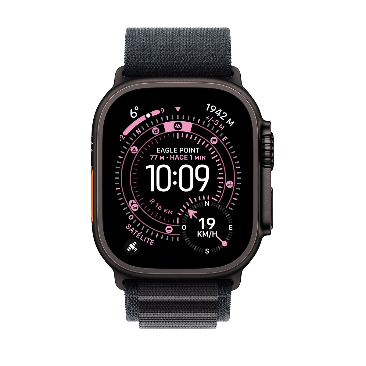 Apple Watch Ultra 3 GPS + Cellular 49mm Titanio negro con Correa Loop Alpine Negro (M) Titanio Negro-2