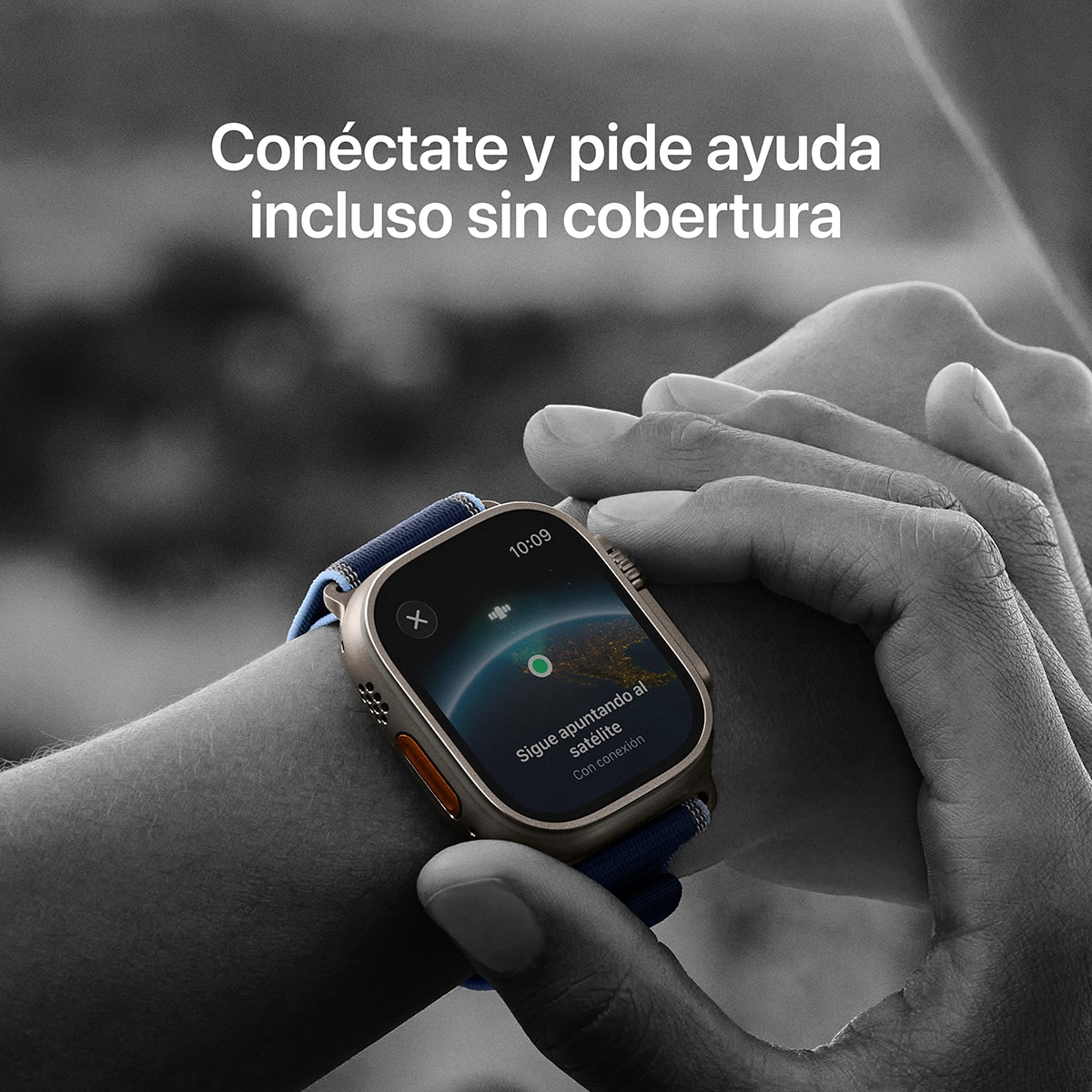 Apple Watch Ultra 3 GPS + Cellular 49mm Titanio negro con Correa Loop Alpine Negro (L) Titanio Negro-4