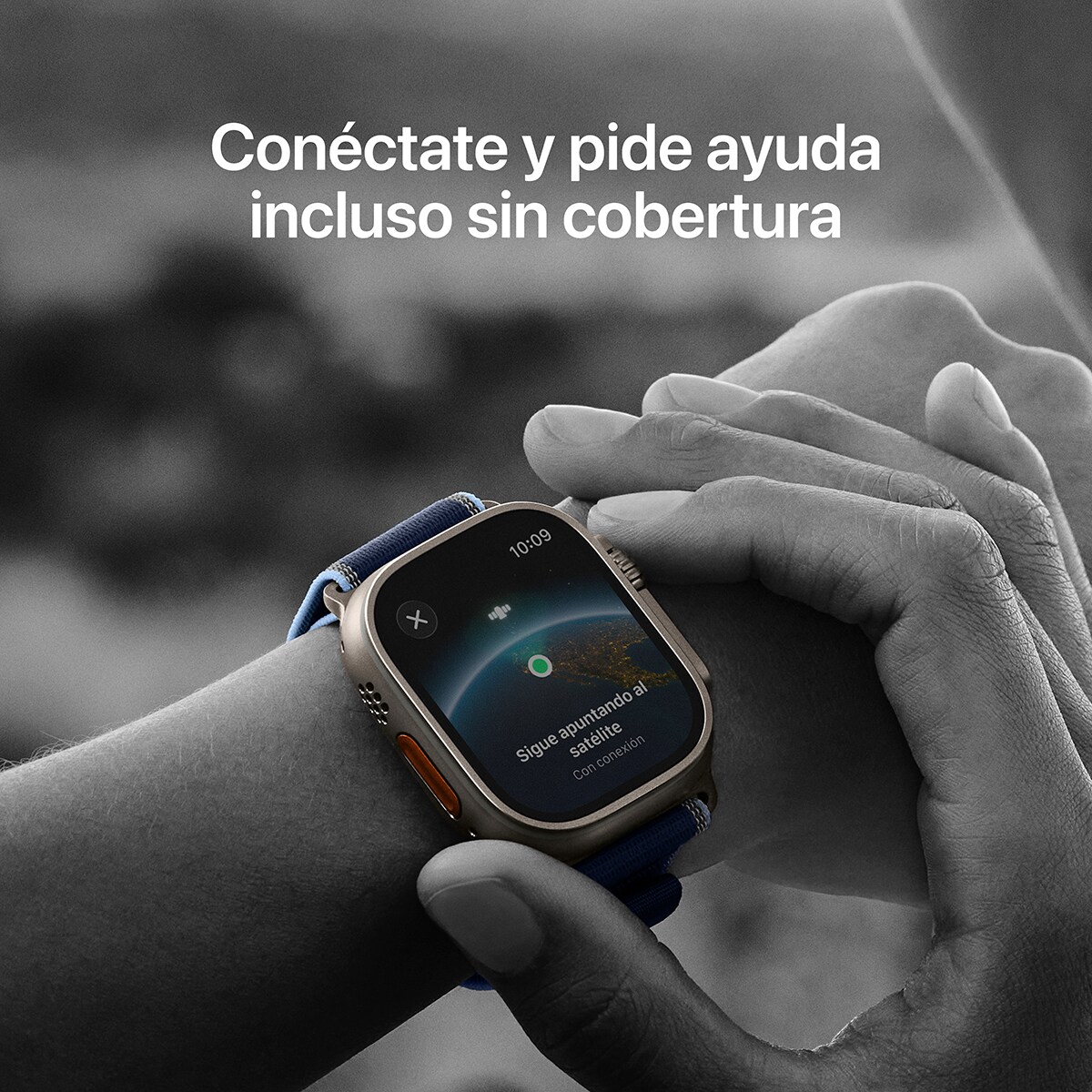 Apple Watch Ultra 3 GPS + Cellular 49mm  Titanio negro con Correa Loop Alpine Negro (L) Titanio Negro-4
