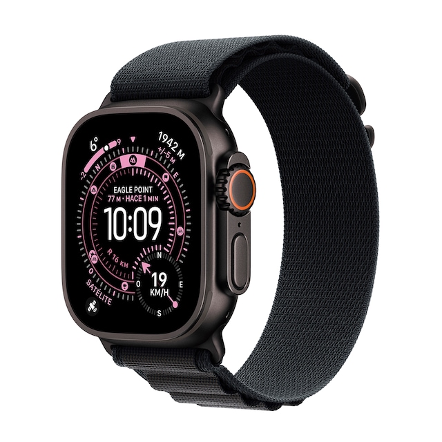 Imagen 0 de Apple Watch Ultra 3 GPS + Cellular 49mm  Titanio negro con Correa Loop Alpine Negro (S)