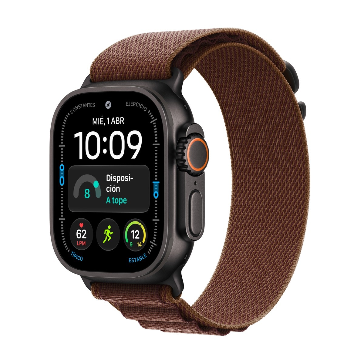 Imagen 0 de Apple Watch Ultra 4 GPS + Cellular 49mm Titanio Negro con Correa Loop deportiva Burdeos Titanio Negro