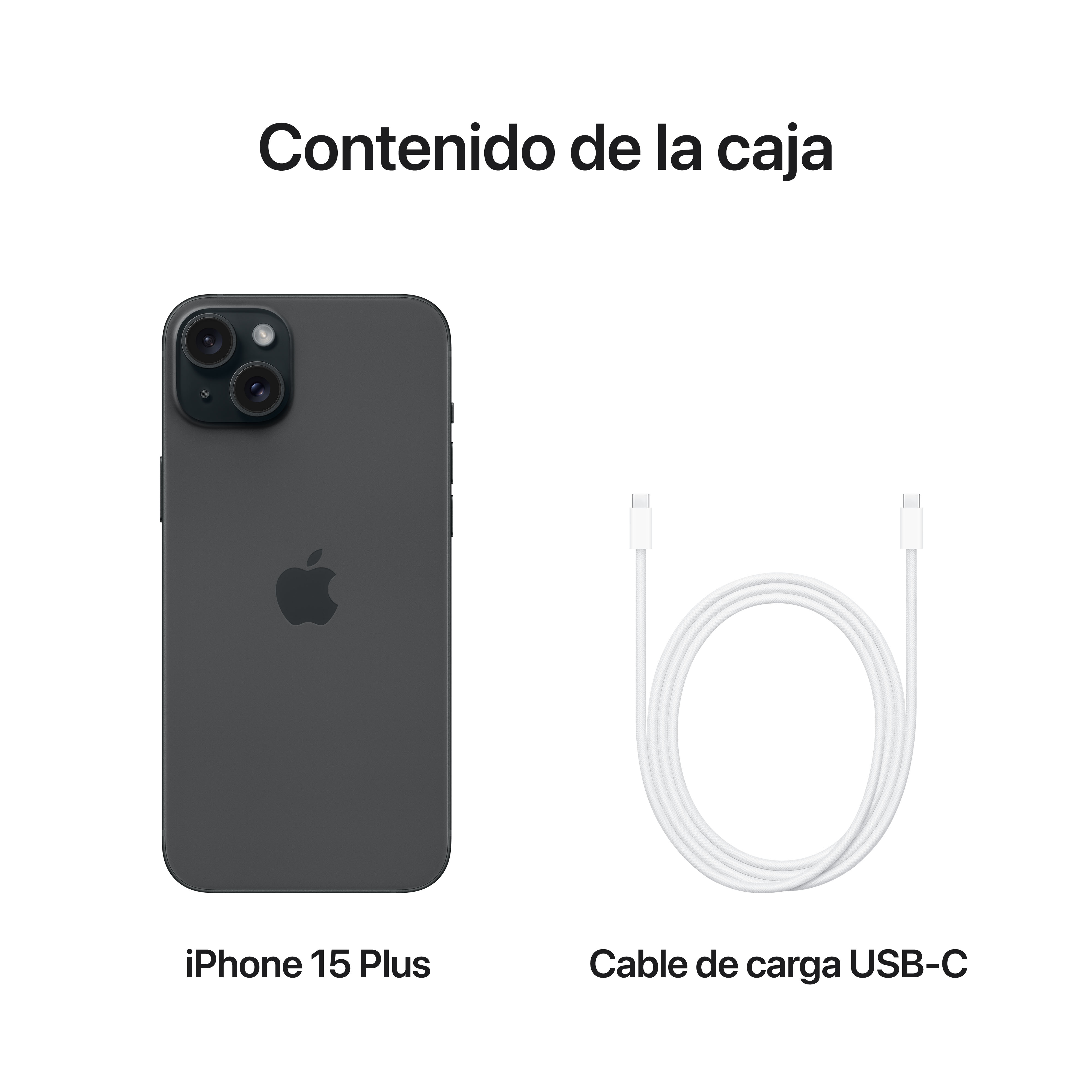 Móvil Apple iPhone 15 Plus 6,7" chip A16 - Negro 128 GB + 6 GB RAM Negro-10