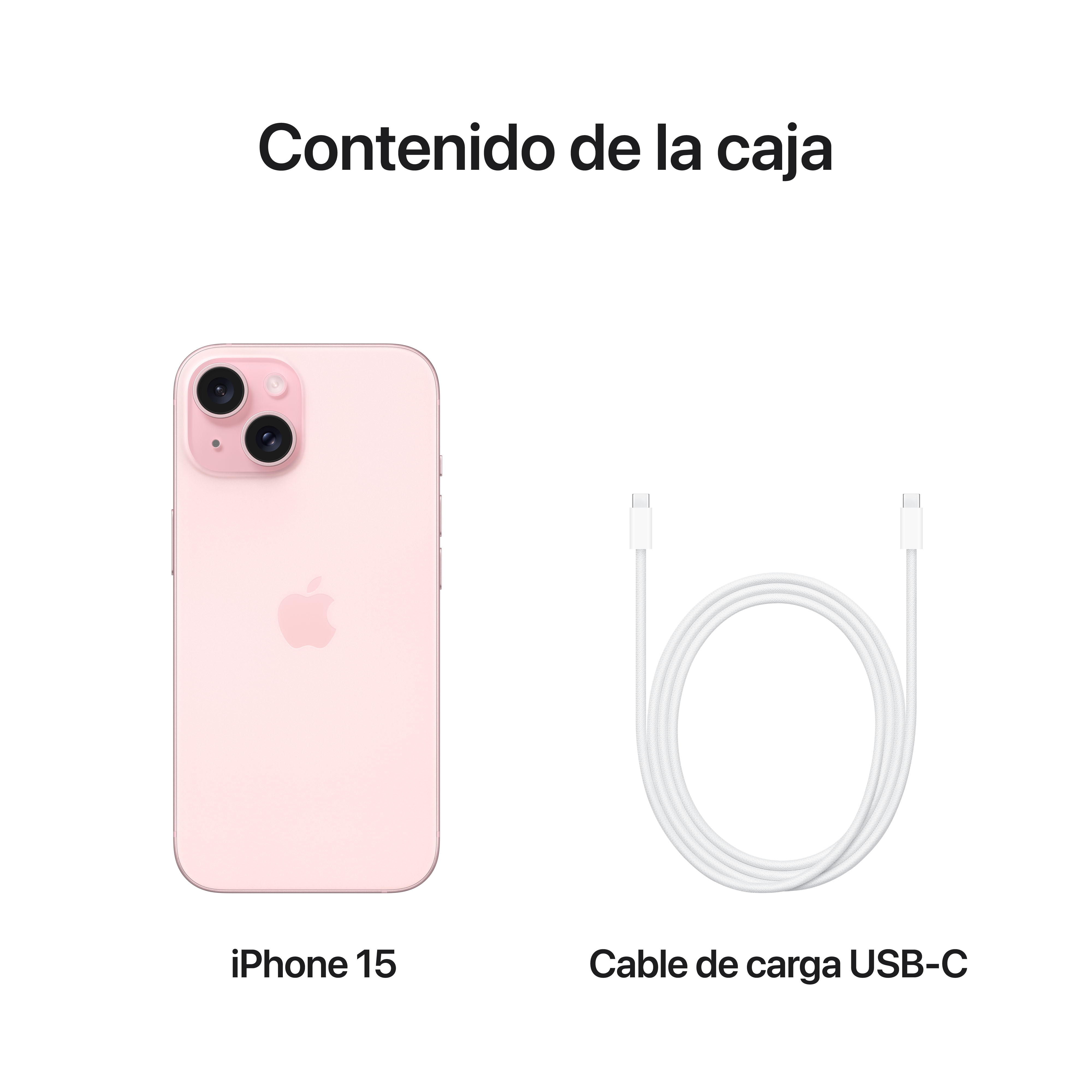 Apple iPhone 15 móvil libre Rosa-10