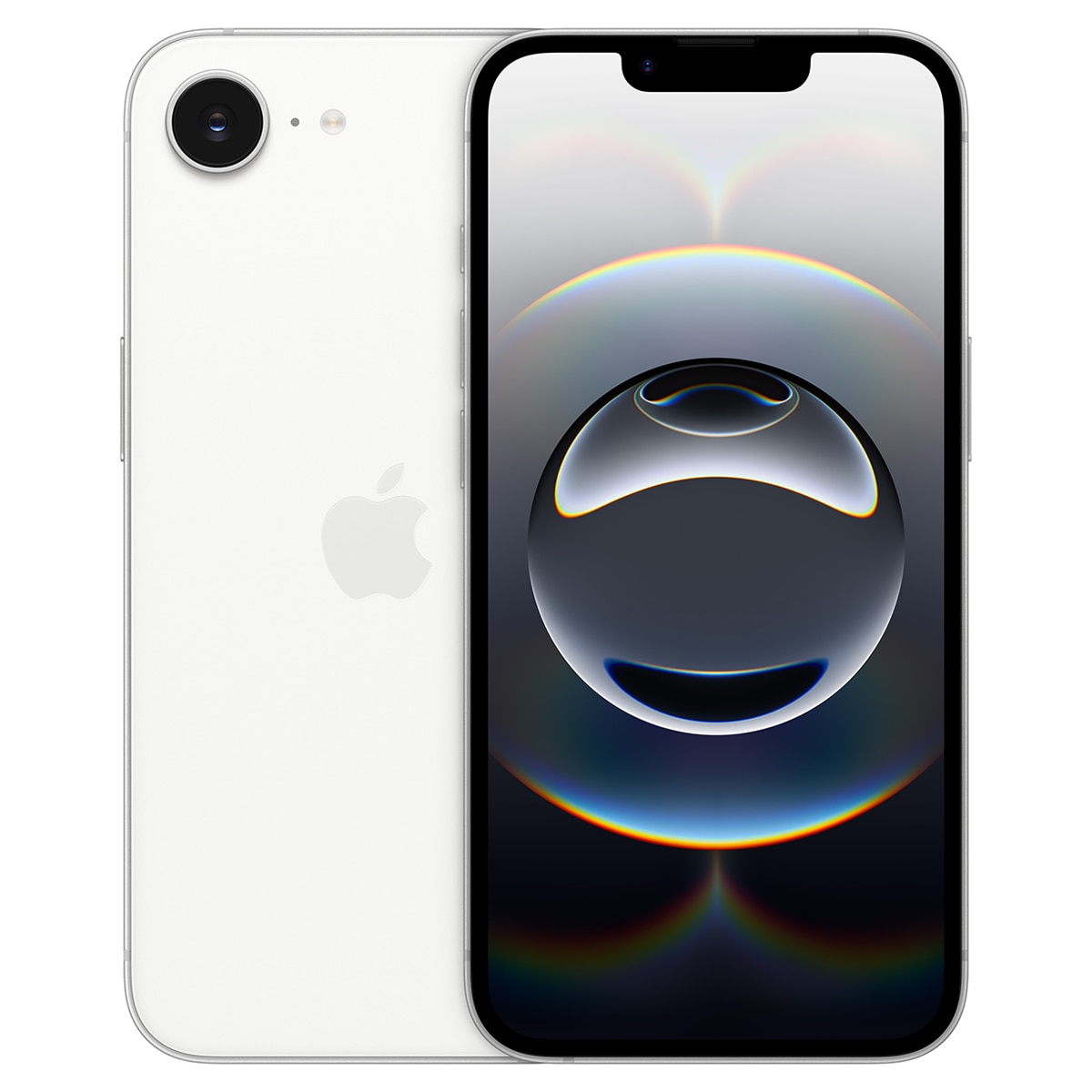 Imagen 0 de Apple iPhone 16e móvil libre Blanco 256 GB + 8 GB RAM