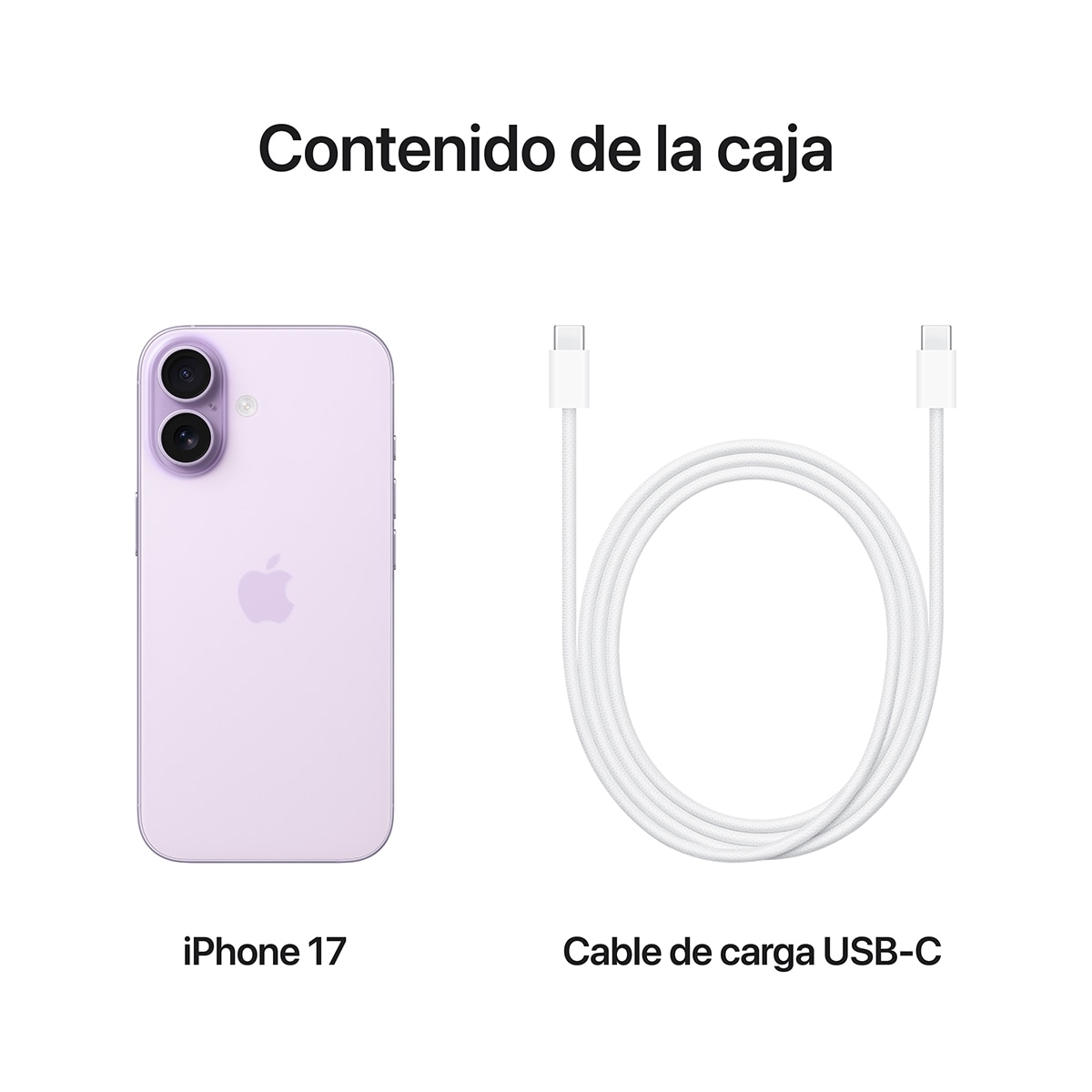 Apple iPhone 17 256GB Lavanda móvil libre Lavanda-9