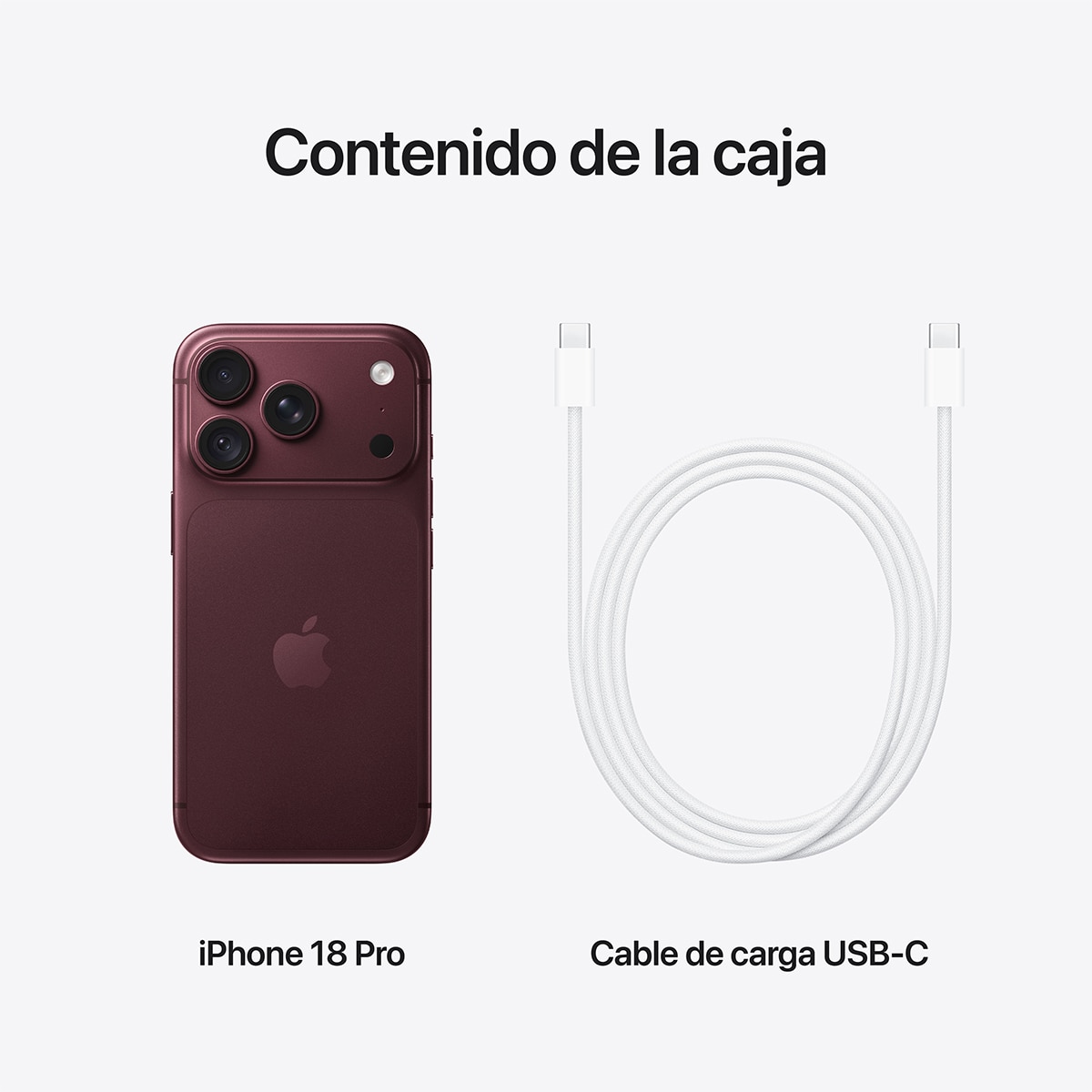 Apple iPhone 18 Pro 6,3" chip A20 Pro - Burdeos 512 GB Burdeos-10