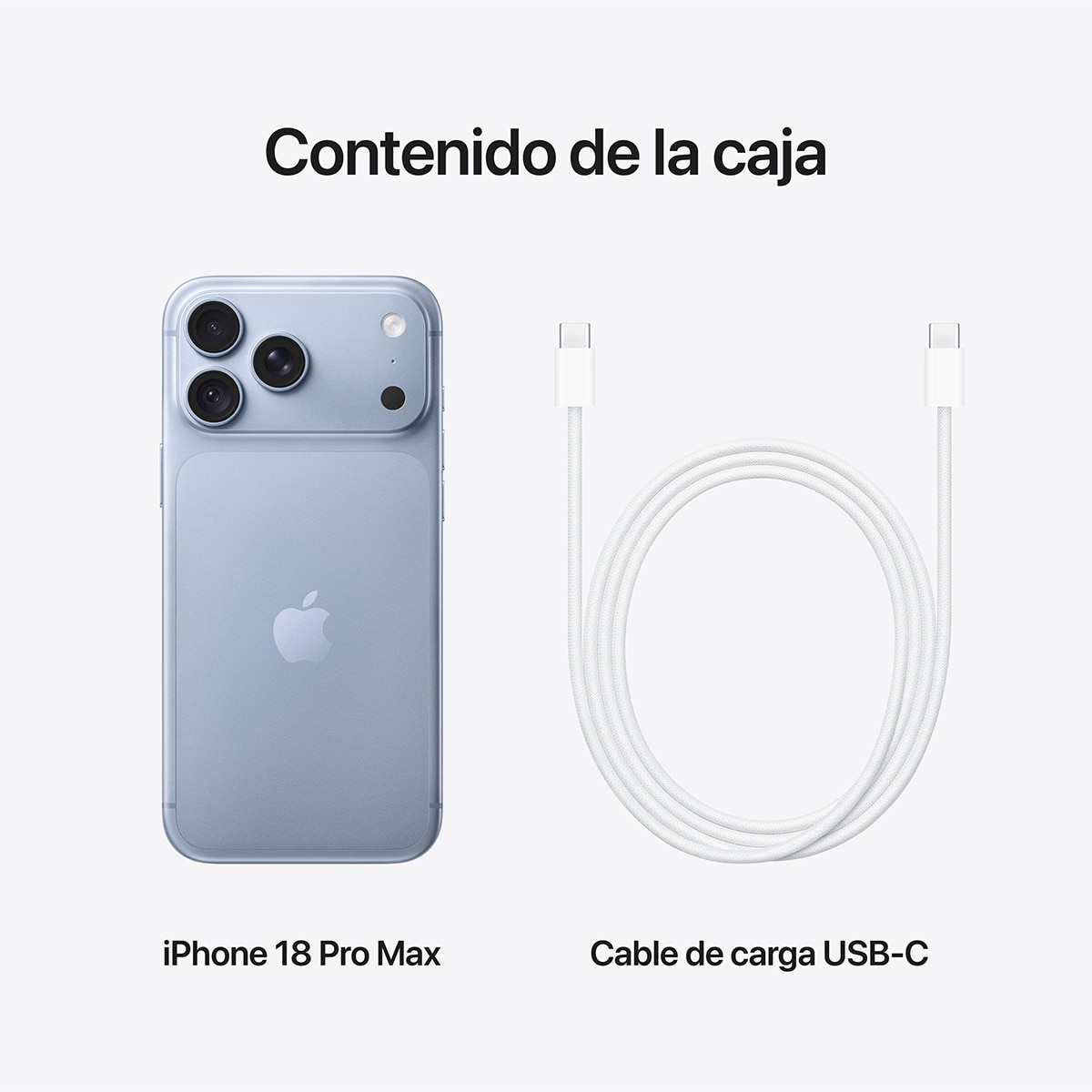 Apple iPhone 18 Pro Max 6,9" chip A20 Pro - Azul glacial 256 GB Azul glacial-11
