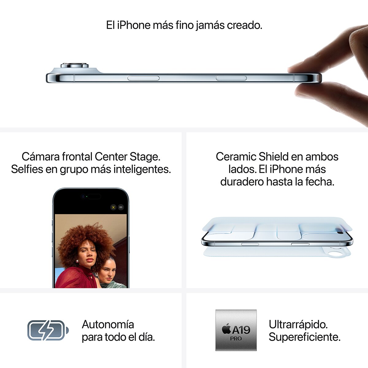 Apple iPhone Air 512GB Negro espacial móvil libre · Apple · El