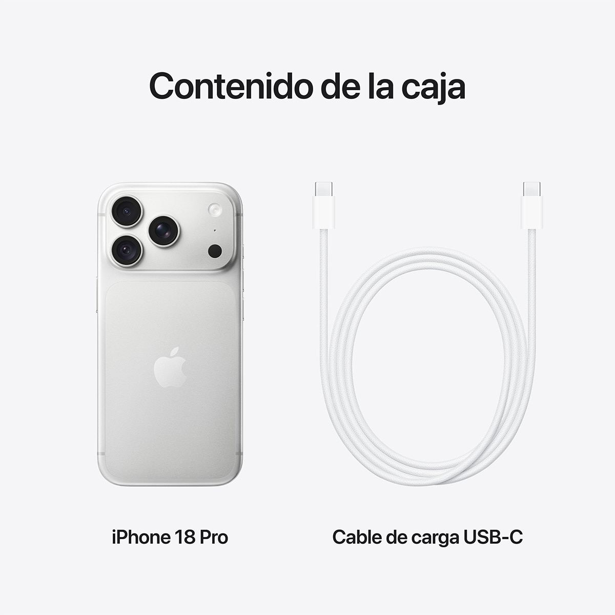 Móvil iPhone 18 Pro 6,3" chip A20 Pro - Plata 512 GB Plata-11