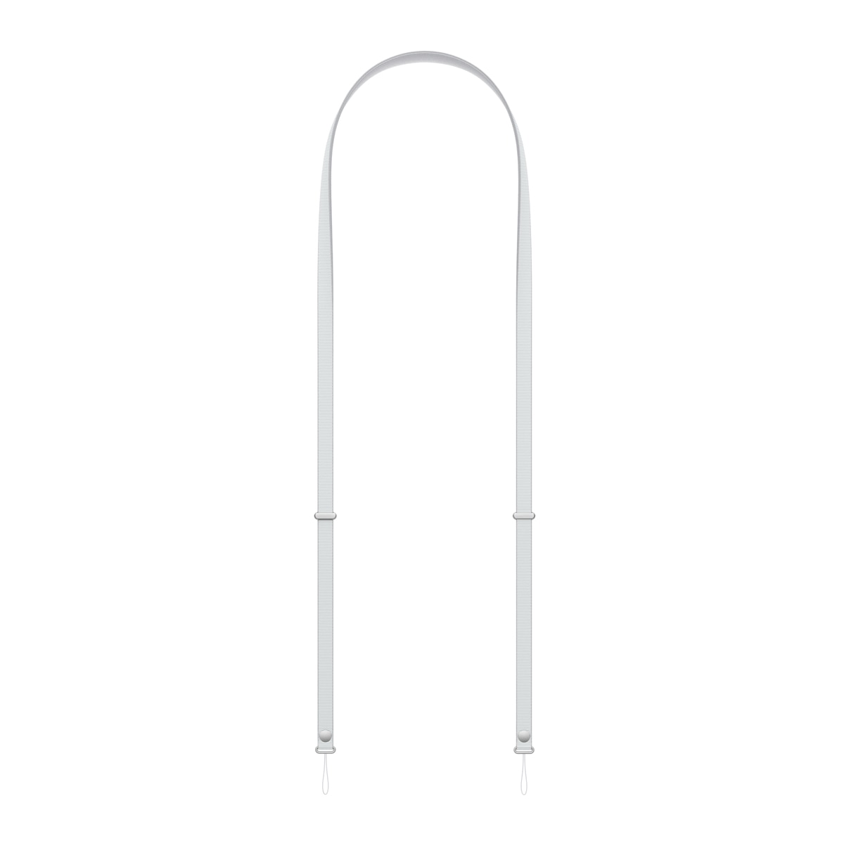 Imagen 0 de Correa Crossbody Apple Gris claro