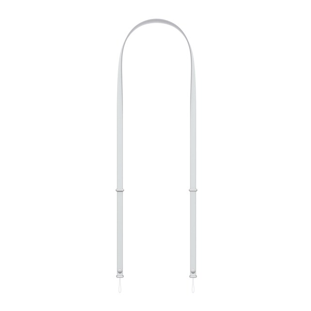 Imagen 0 de Correa Crossbody Apple Gris claro