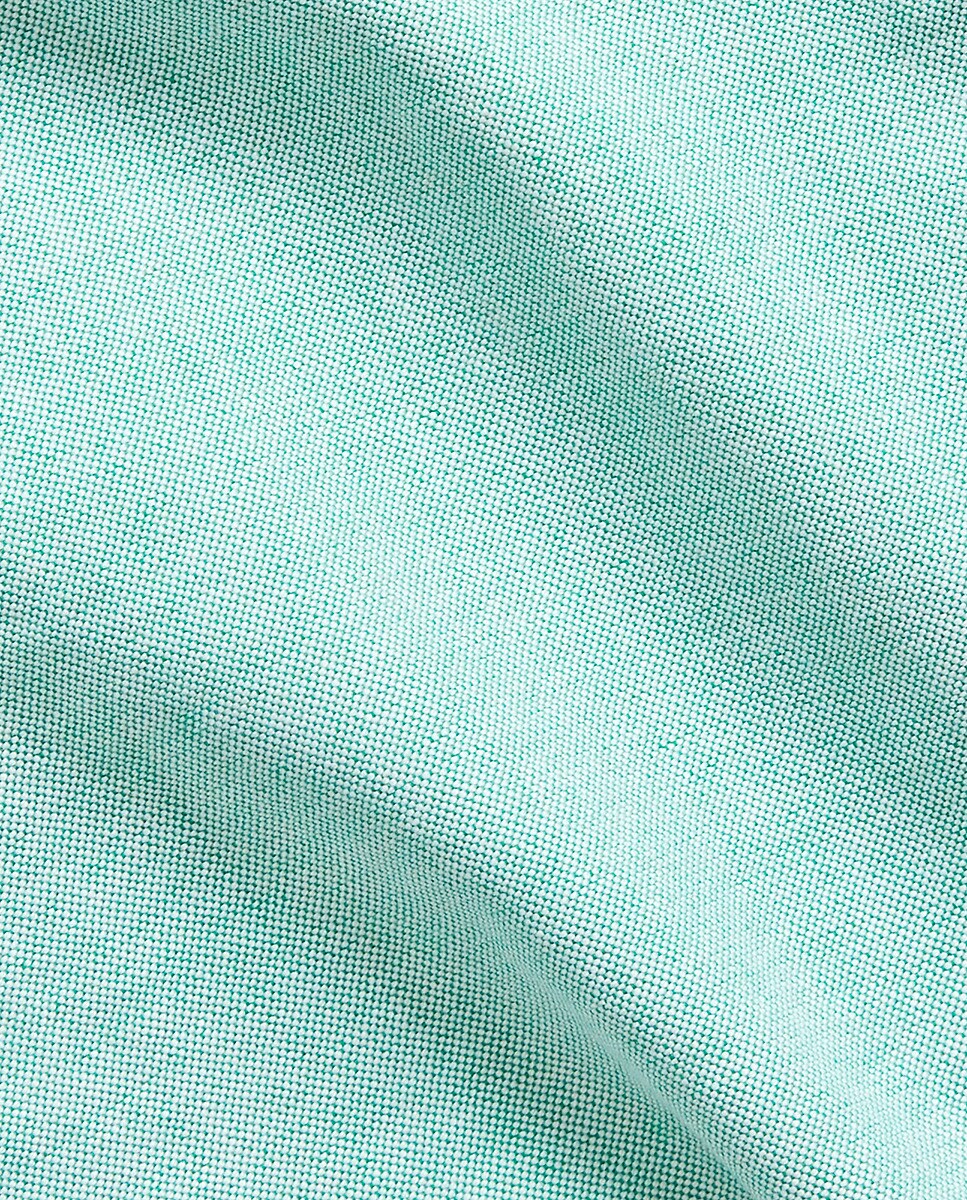 Camisa Oxford Regular fit Verde-menta-5