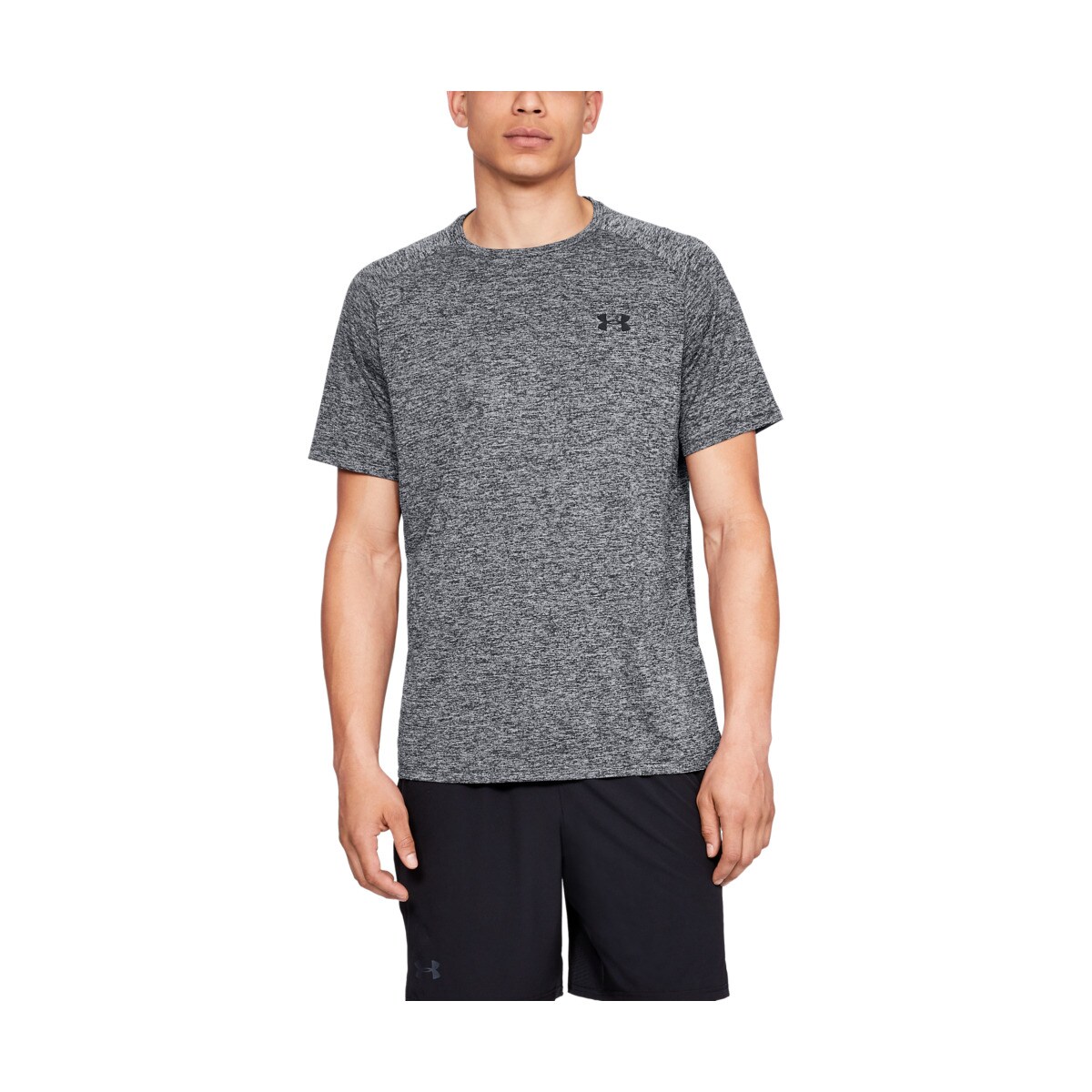 T-shirt de homem Tech 2.0 SS Under Armour Preto-3