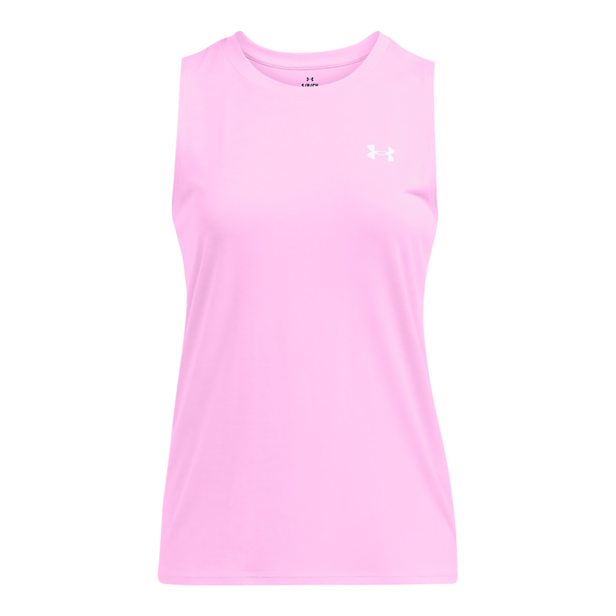 Camiseta de mujer Tech Tank Twist Under Armour - Rosa Rosa-3