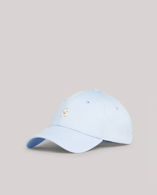 Imagen 0 de Gorra de algodón orgánico de mujer, en color azul celeste Tommy Hilfiger.
