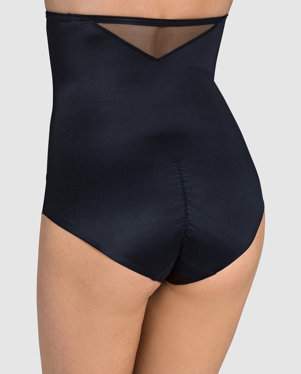 Faja de mujer Triumph alta con acabado termosellado - Negro Negro-2