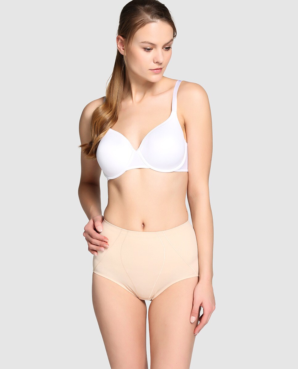 Faixa shapewear de mulher Triumph Creme-4
