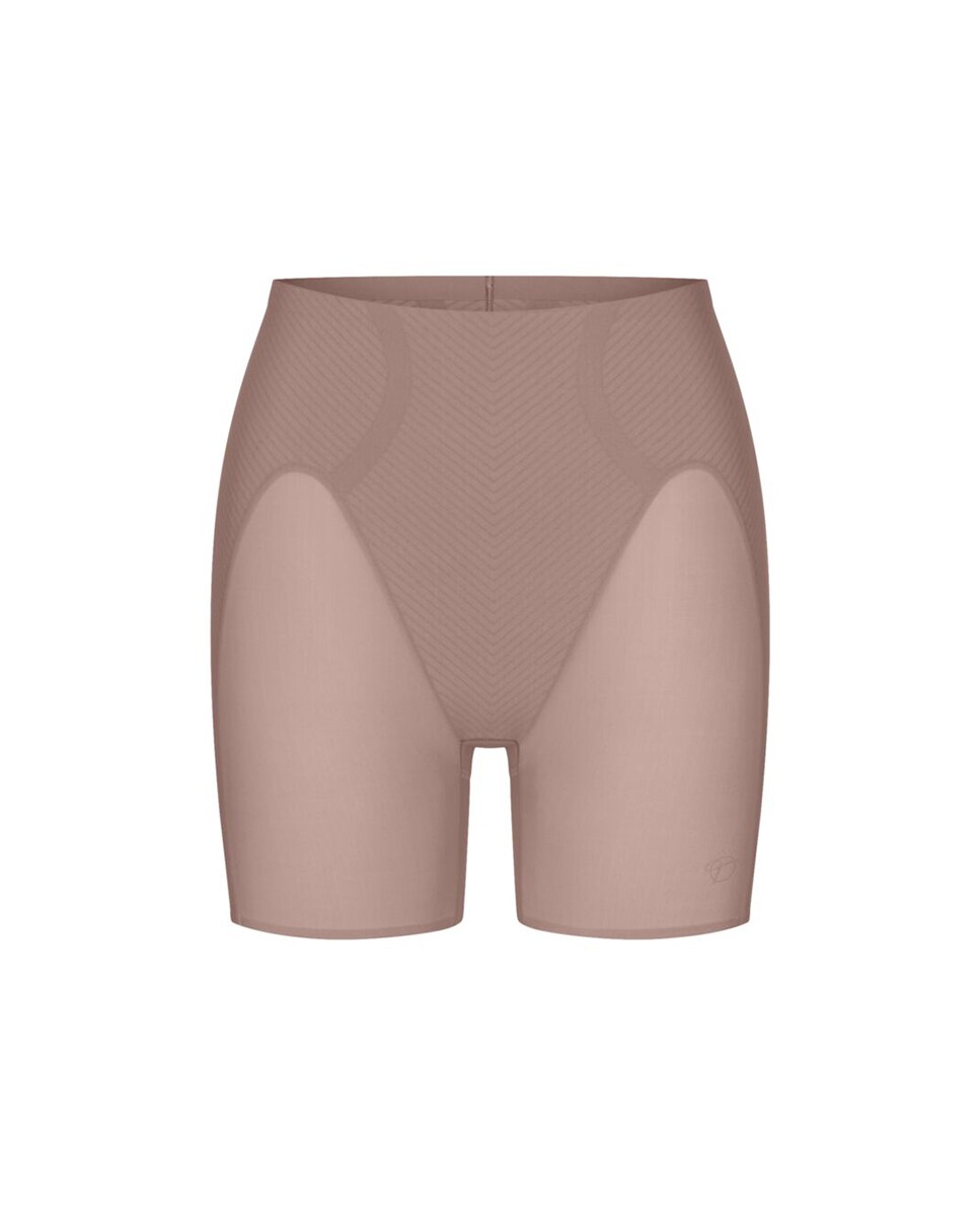 Bermudas Adelgaçantes com Controlo Médio Taupe-4