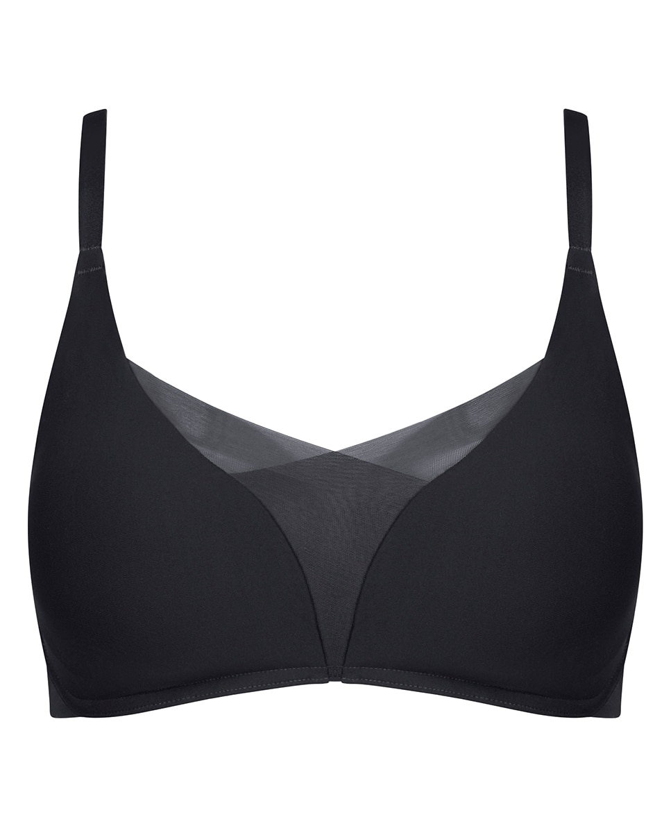 Sujetador de sujeción sin aro y con copa innovadora de foam 4D - Triumph - Negro Negro-4