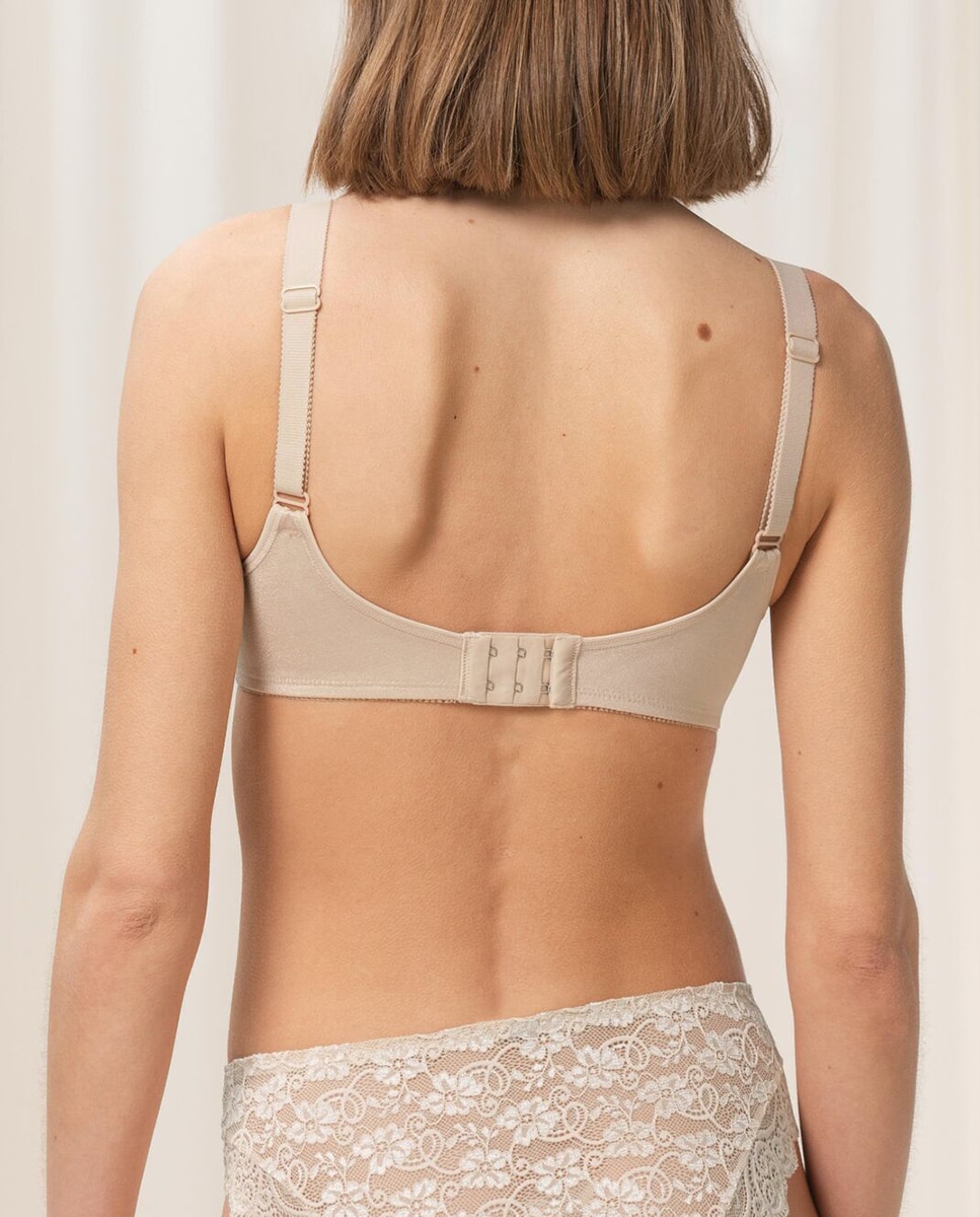 Soutien redutor Doreen Cotton liso Bege-2