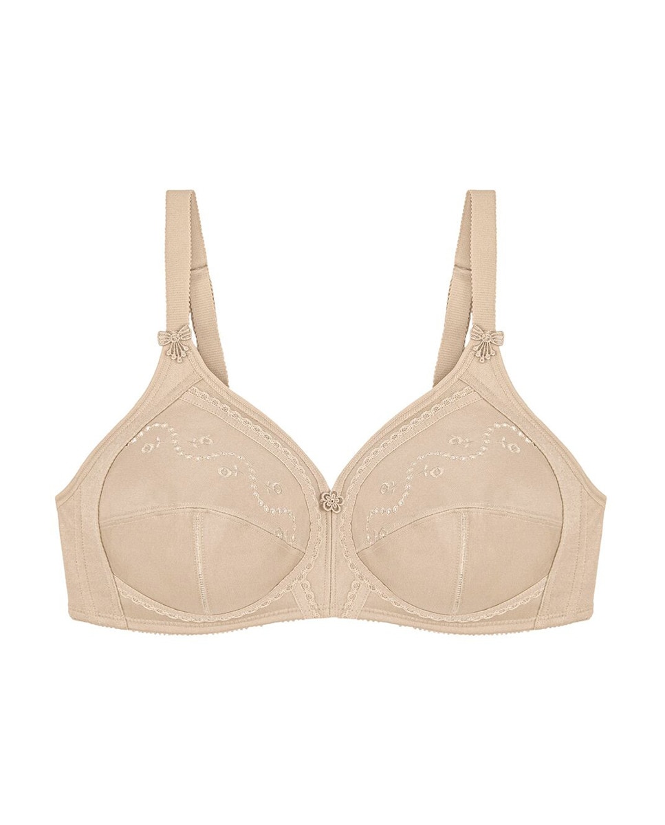 Soutien redutor Doreen Cotton liso Bege-3