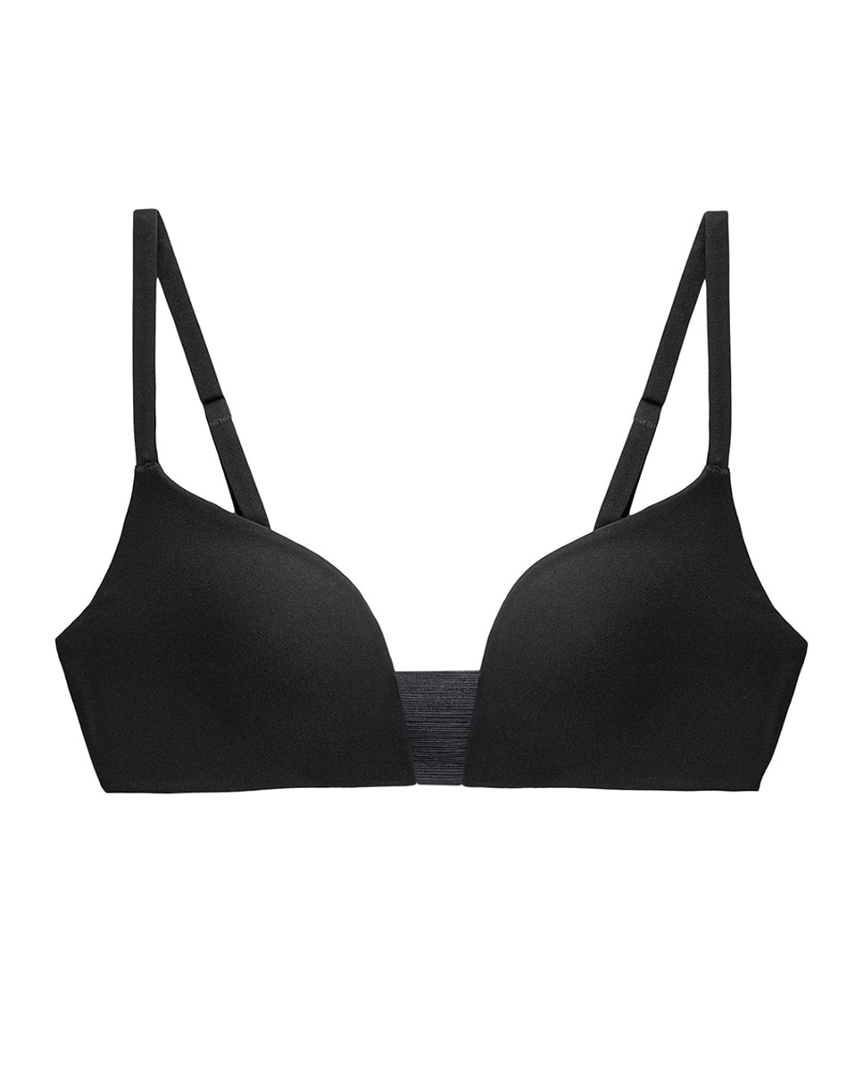 Soutien sem Aro e com Copa Inovadora de Foam 4D Preto-4