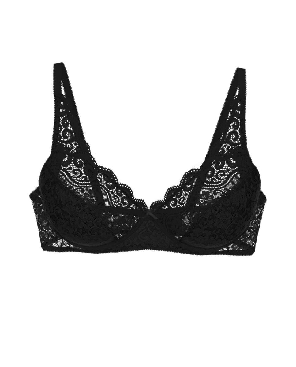 Sujetador sin aro de encaje - Triumph - Negro Negro-4
