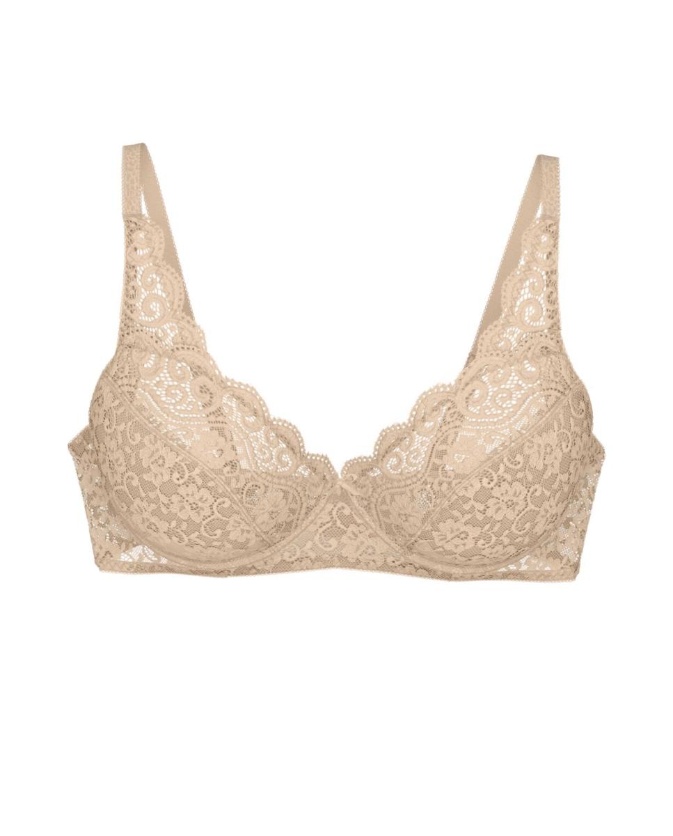 Sujetador sin aro de encaje - Triumph - Beige Beige-4