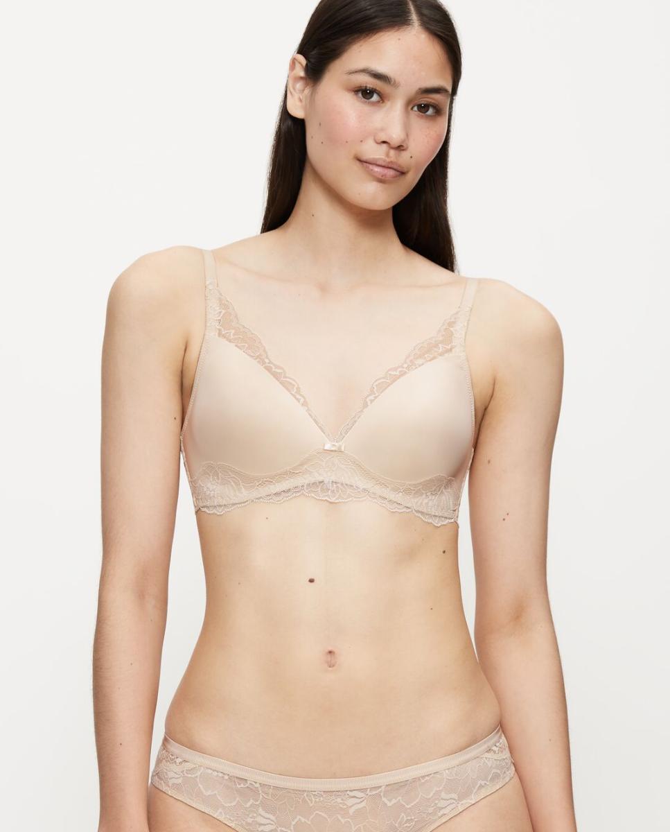 Soutien Amourette Charm de renda sem aro Cru-1