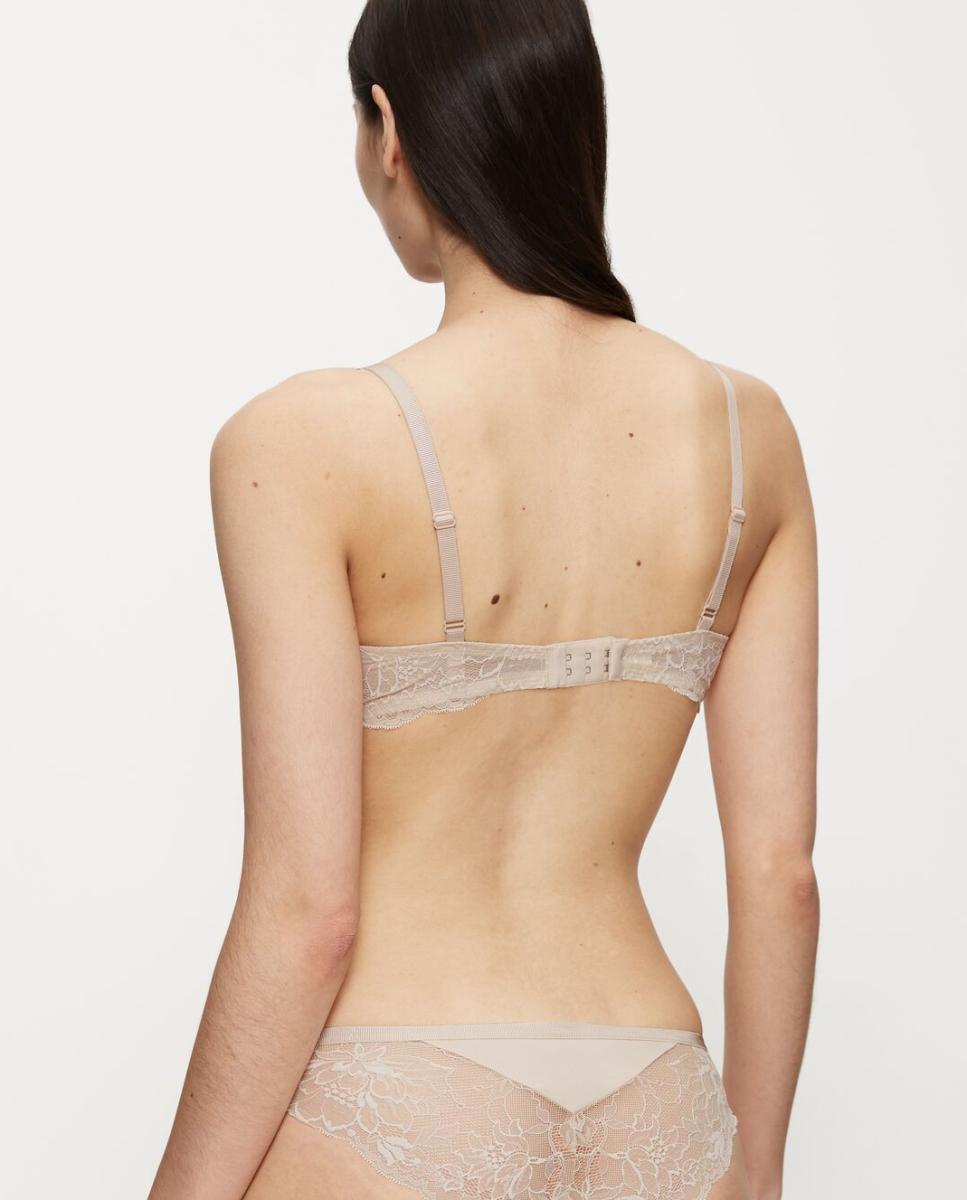 Soutien Amourette Charm de renda sem aro Cru-2