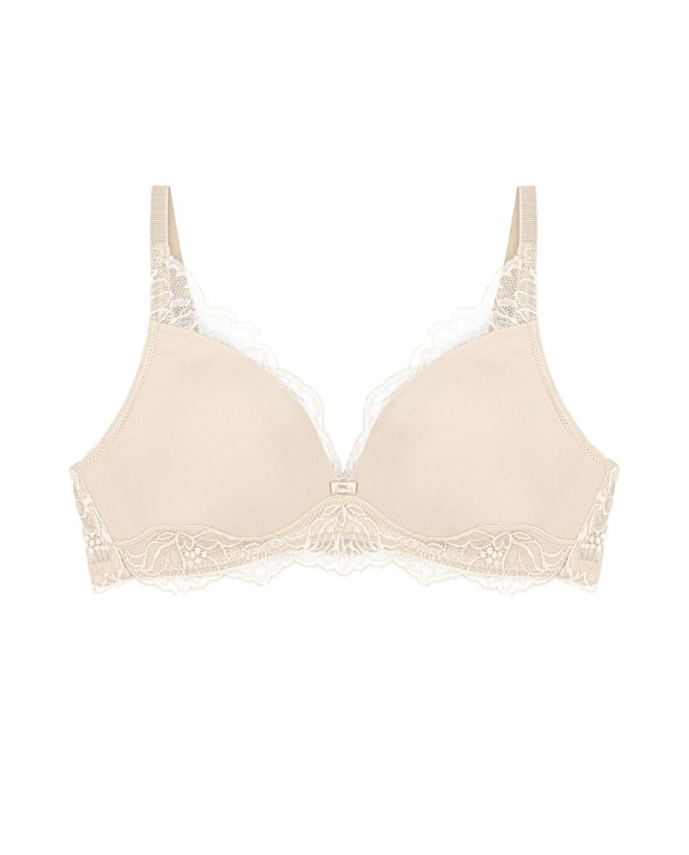 Soutien Amourette Charm de renda sem aro Cru-4