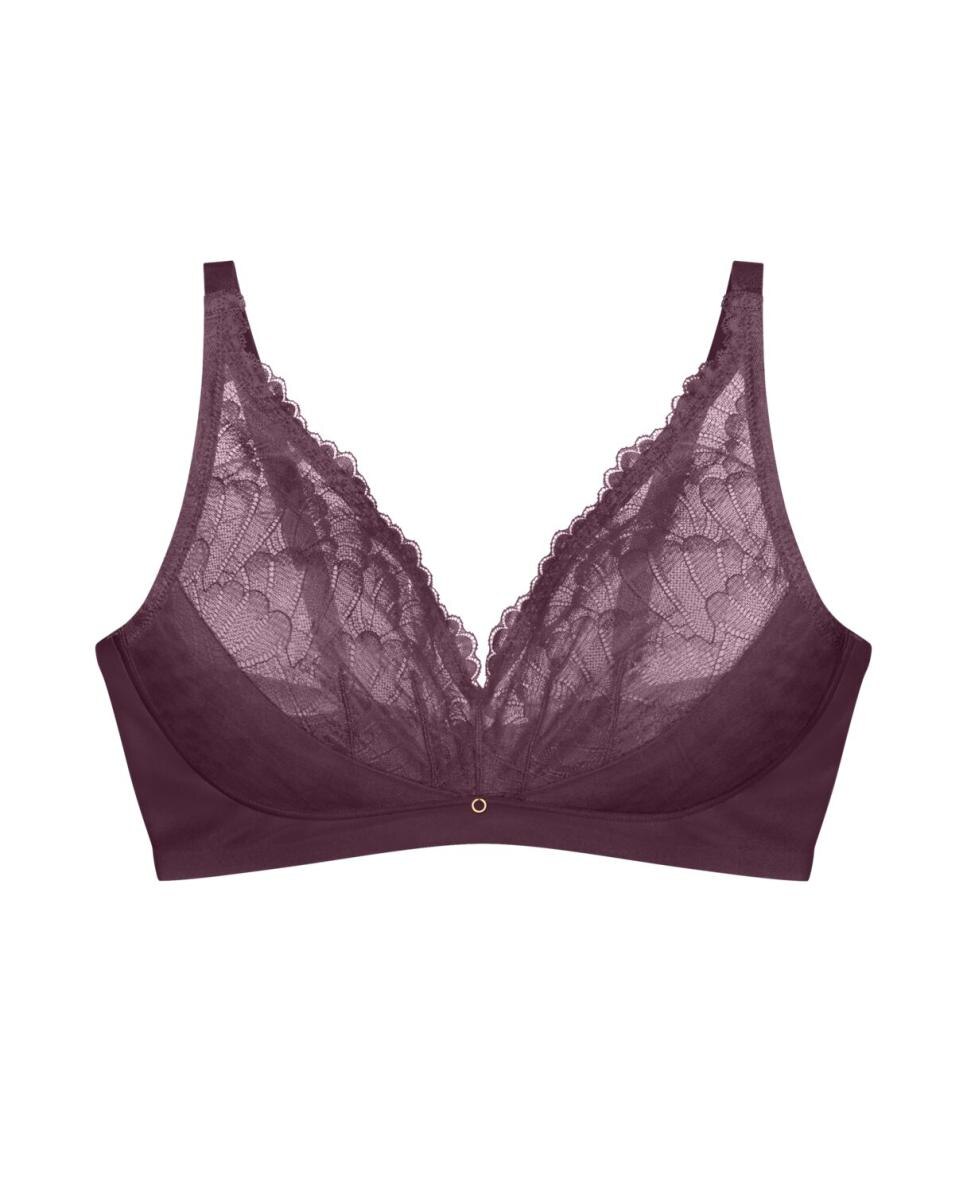 Bralette sem Aro e com Decote Profundo Beringela-4