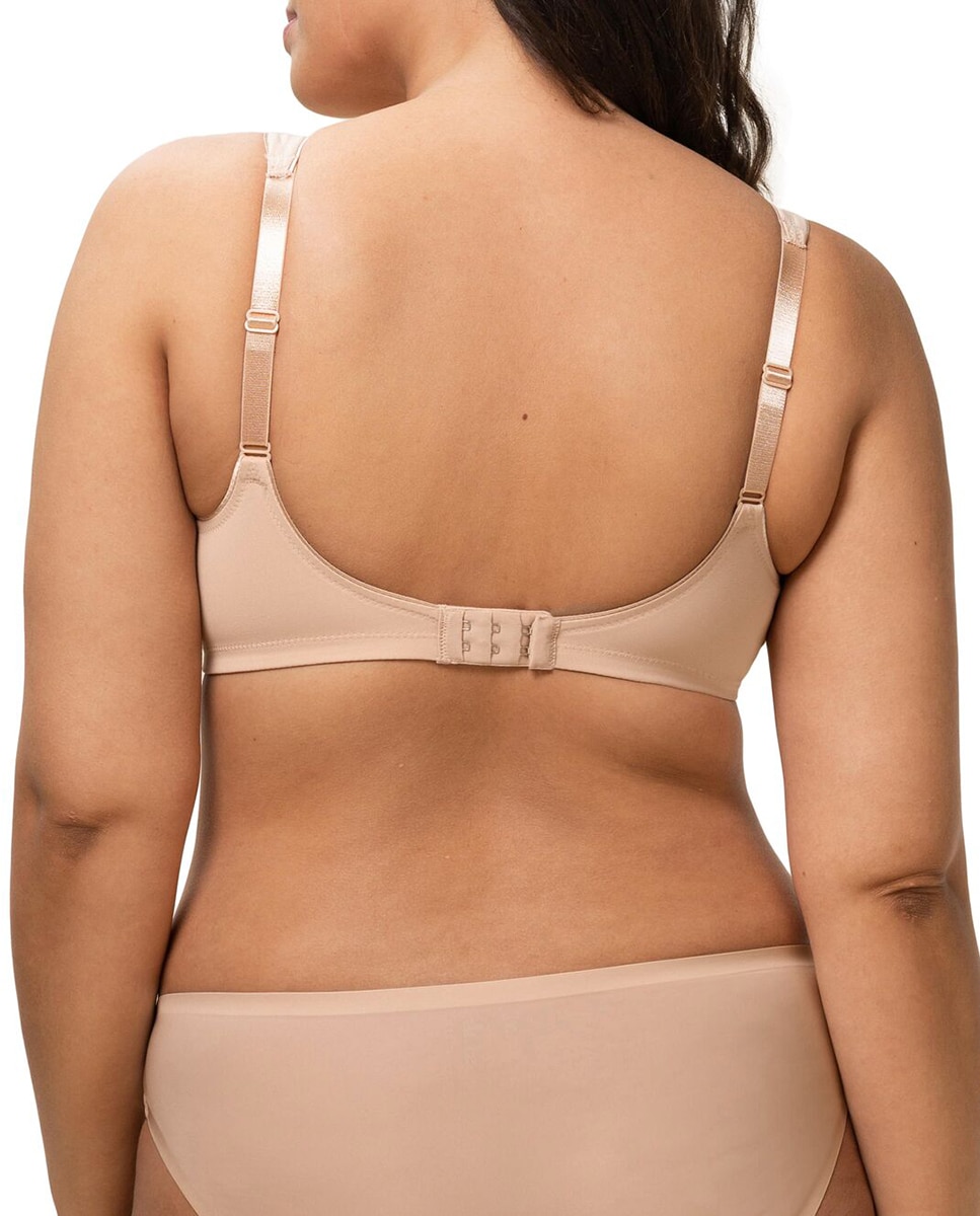 Sujetador Moder Soft Cott Triumph tipo top sin aro y suaves copas preformadas - Beige Beige-2