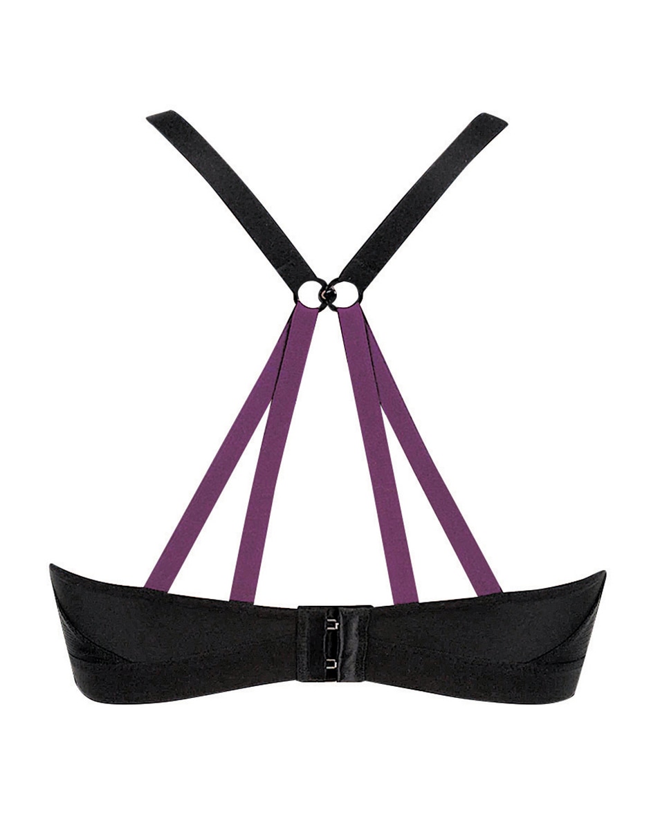 Sujetador deportivo Triaction Free Motion by Triumph sin aro ni relleno - Negro Negro-5