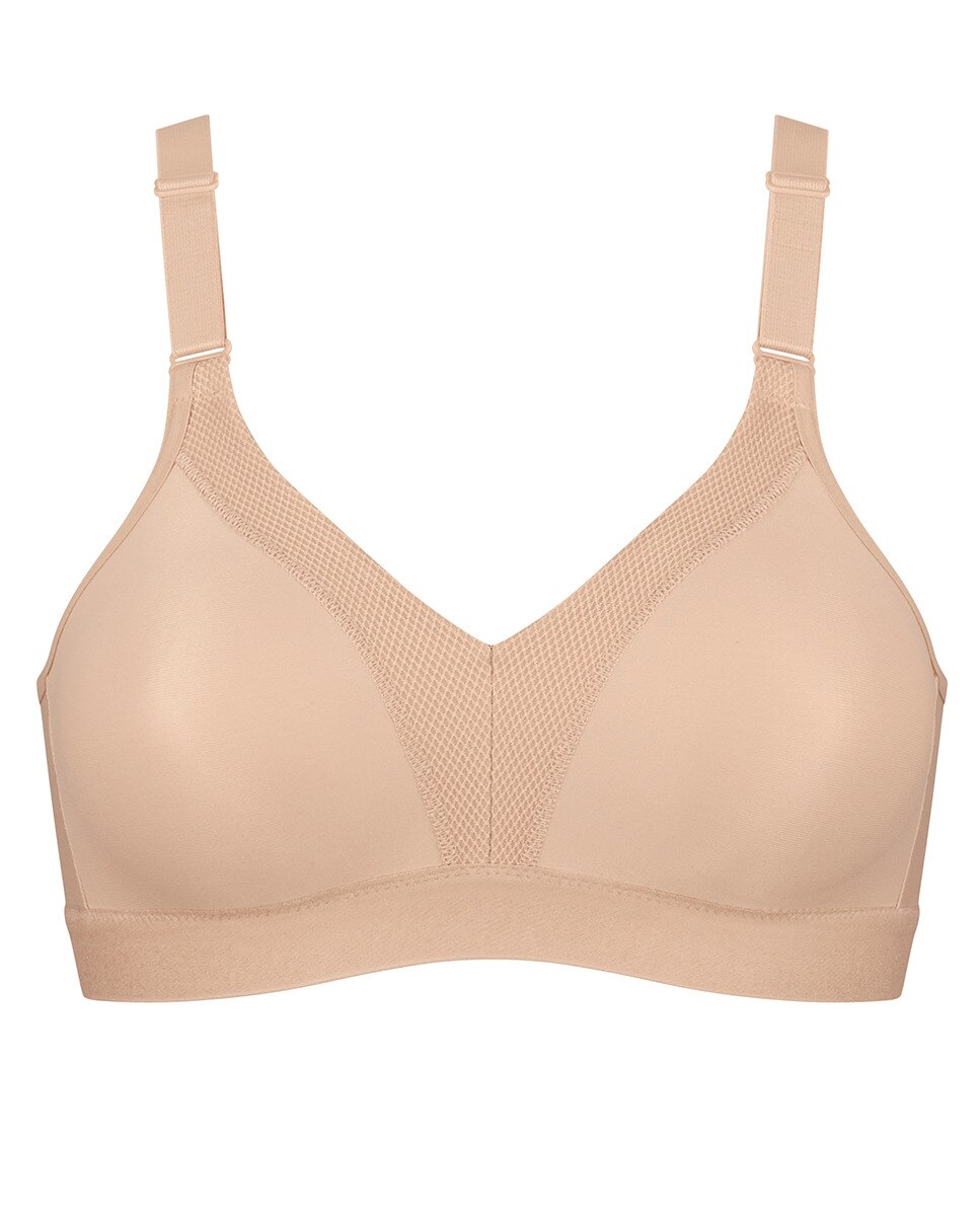Sujetador deportivo Triaction Wellness by Triumph sin aro ni relleno - Beige Beige-3