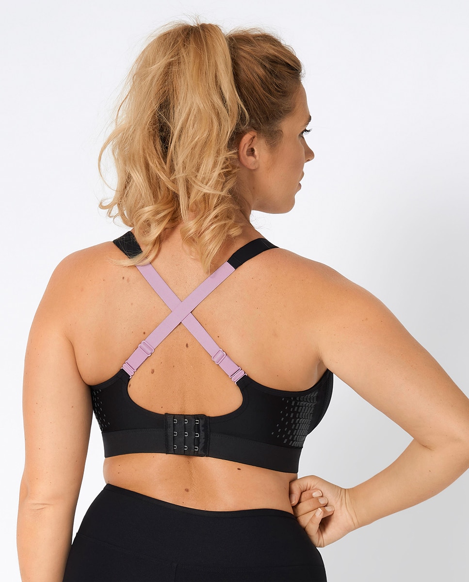 Soutien desportivo Triaction Hybrid liso Preto-3