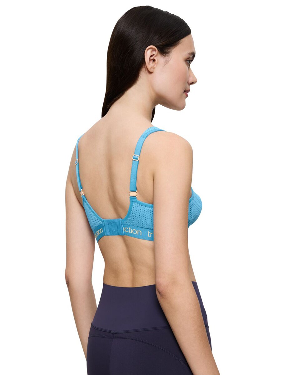 Soutien desportivo triaction sem aro nem enchimento Azul-2