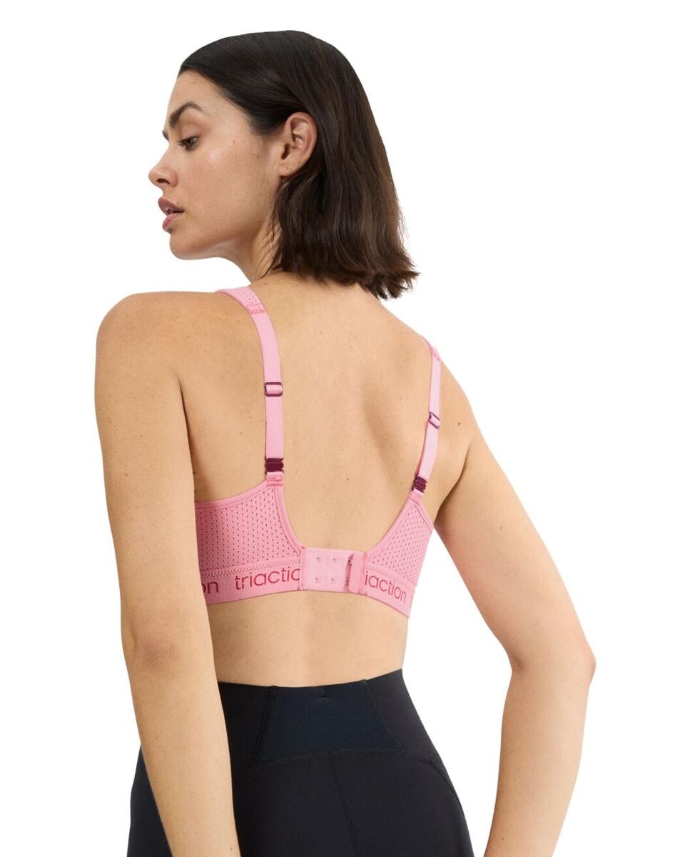 Soutien desportivo triaction sem aro nem enchimento Rosa-claro-2