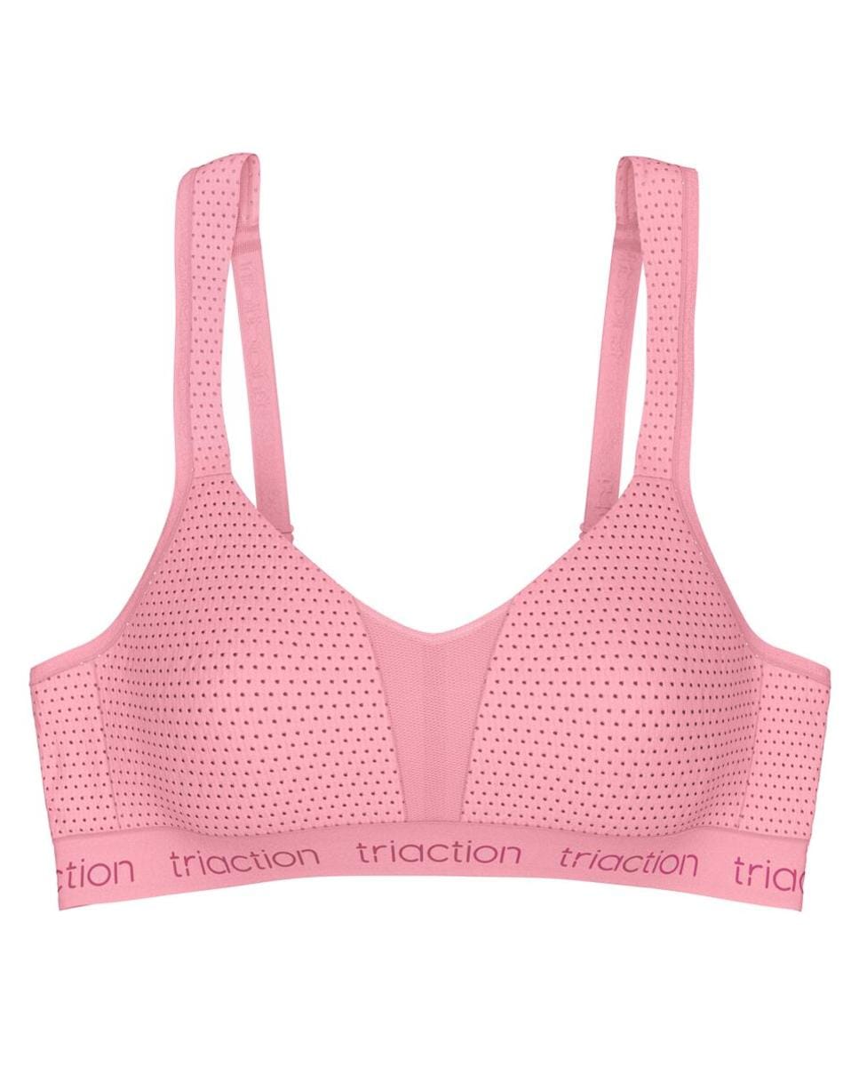 Soutien desportivo triaction sem aro nem enchimento Rosa-claro-4