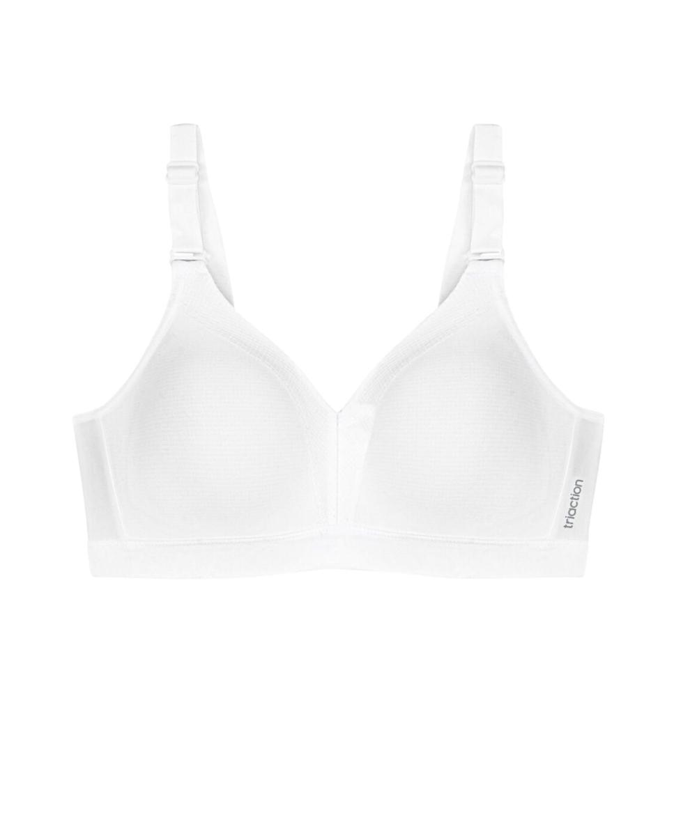 Soutien Desportivo sem Aro e sem Enchimento para Baixo Impacto Branco-4