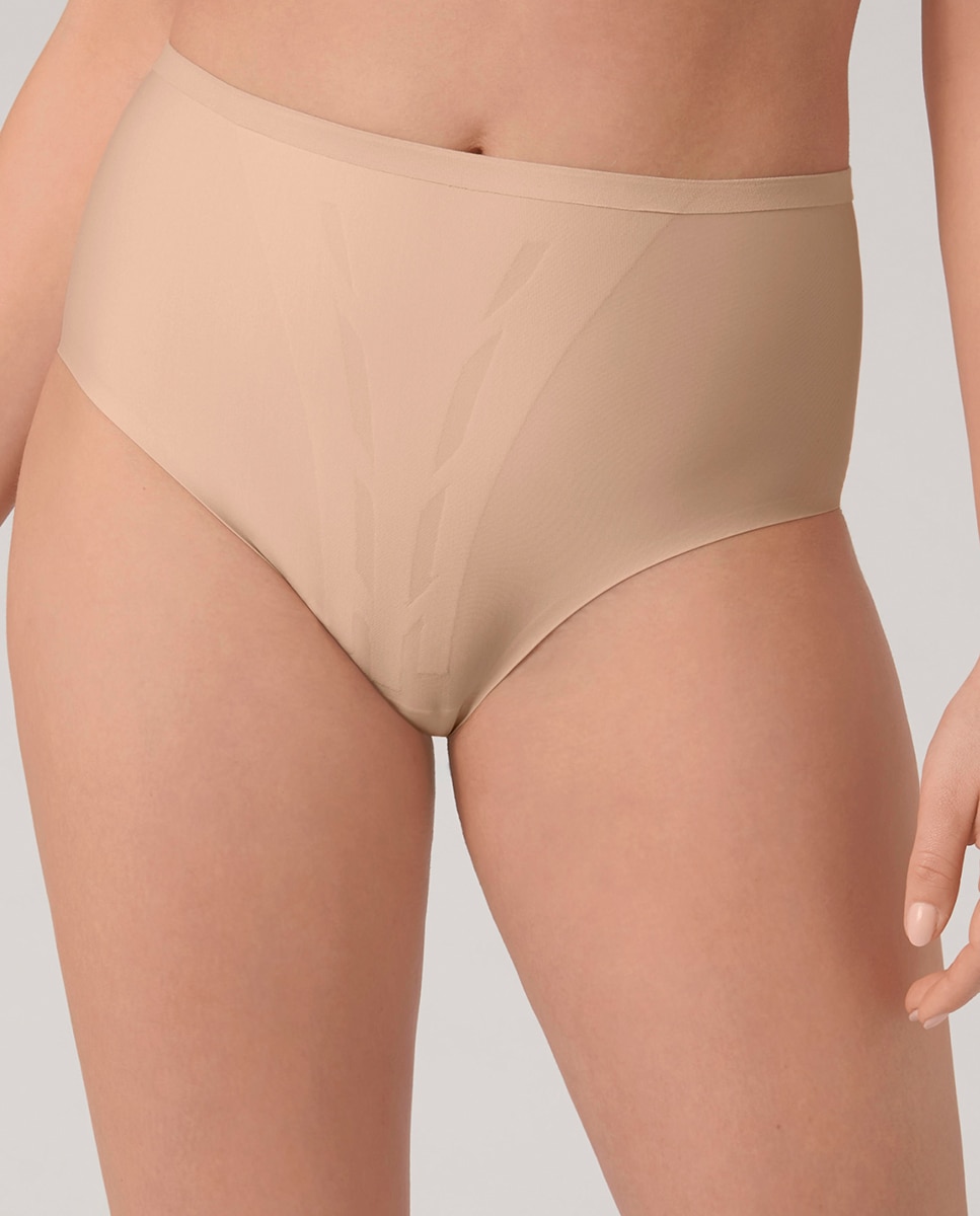 Cueca Ligeiramente Moldada Bege-1