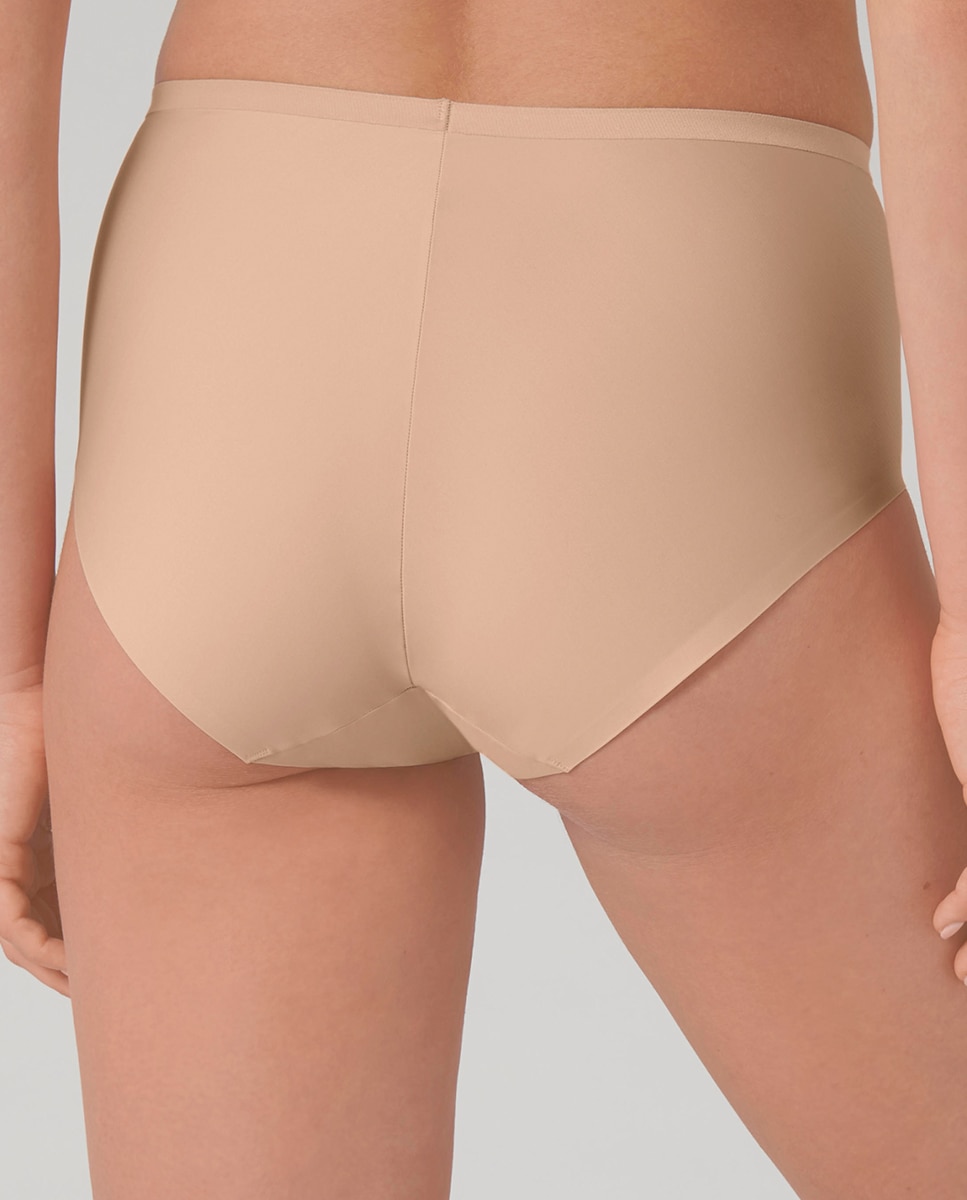 Cueca Ligeiramente Moldada Bege-2