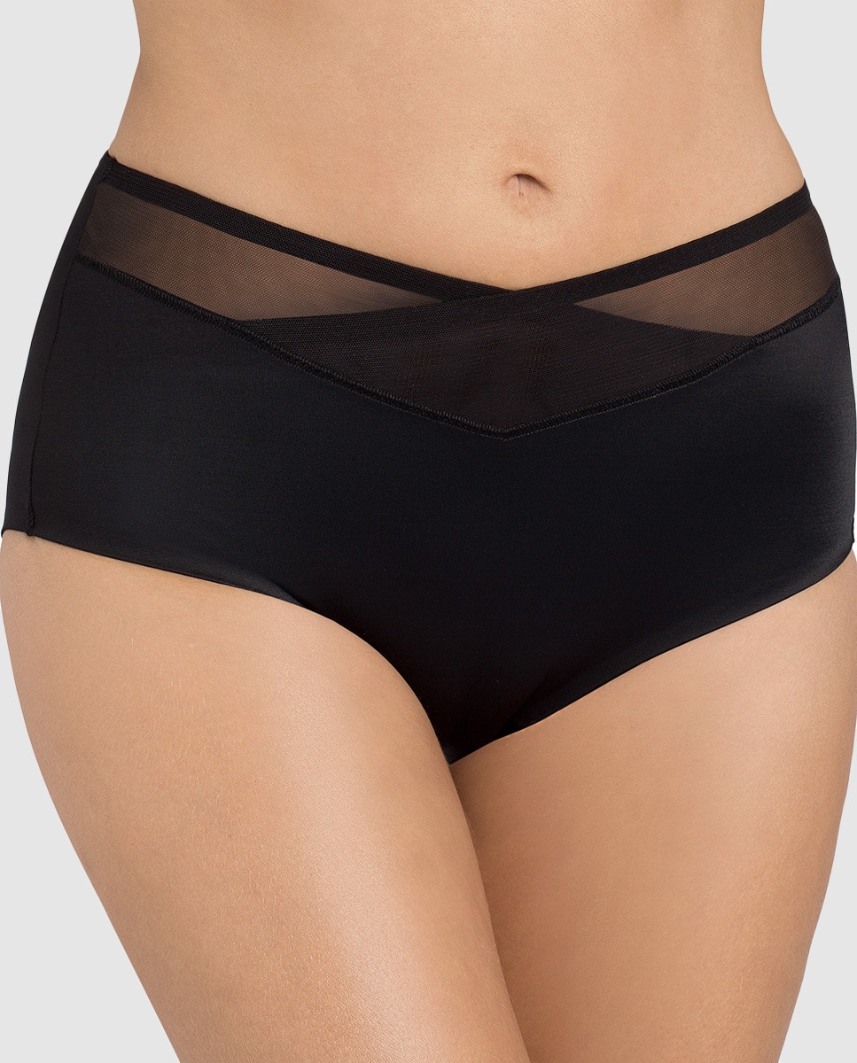 Imagen 1 de Braga de mujer Triumph clásica con detalle cruzado - Negro Negro