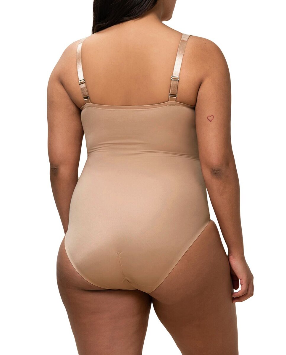 Body redutor de mulher Triumph com aros Bege-2