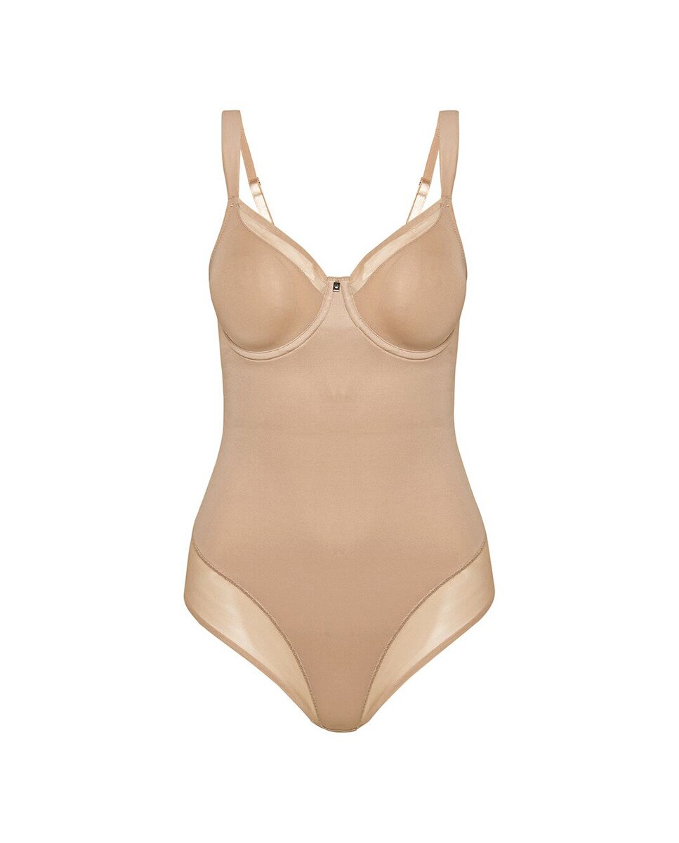 Body redutor de mulher Triumph com aros Bege-3