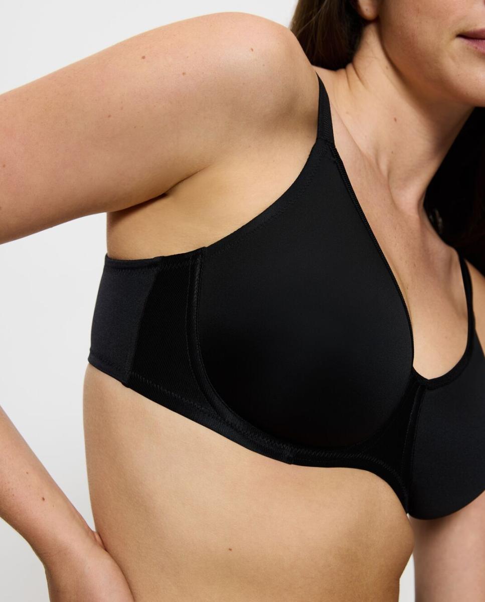 Sujetador de mujer Triumph de capacidad con aro - Negro Negro-3