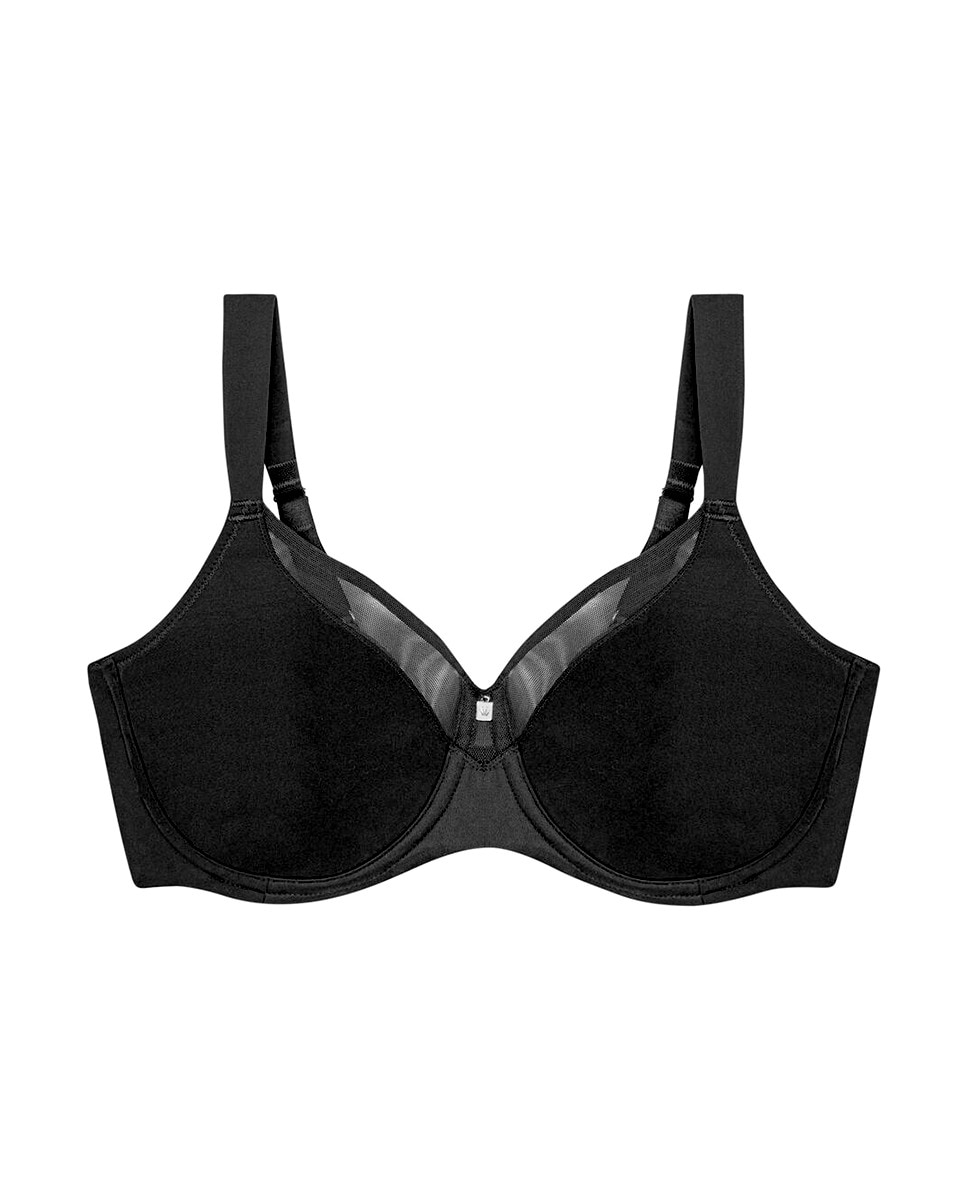 Sujetador True Shape Sens Triumph reductor con aros - Negro Negro-3
