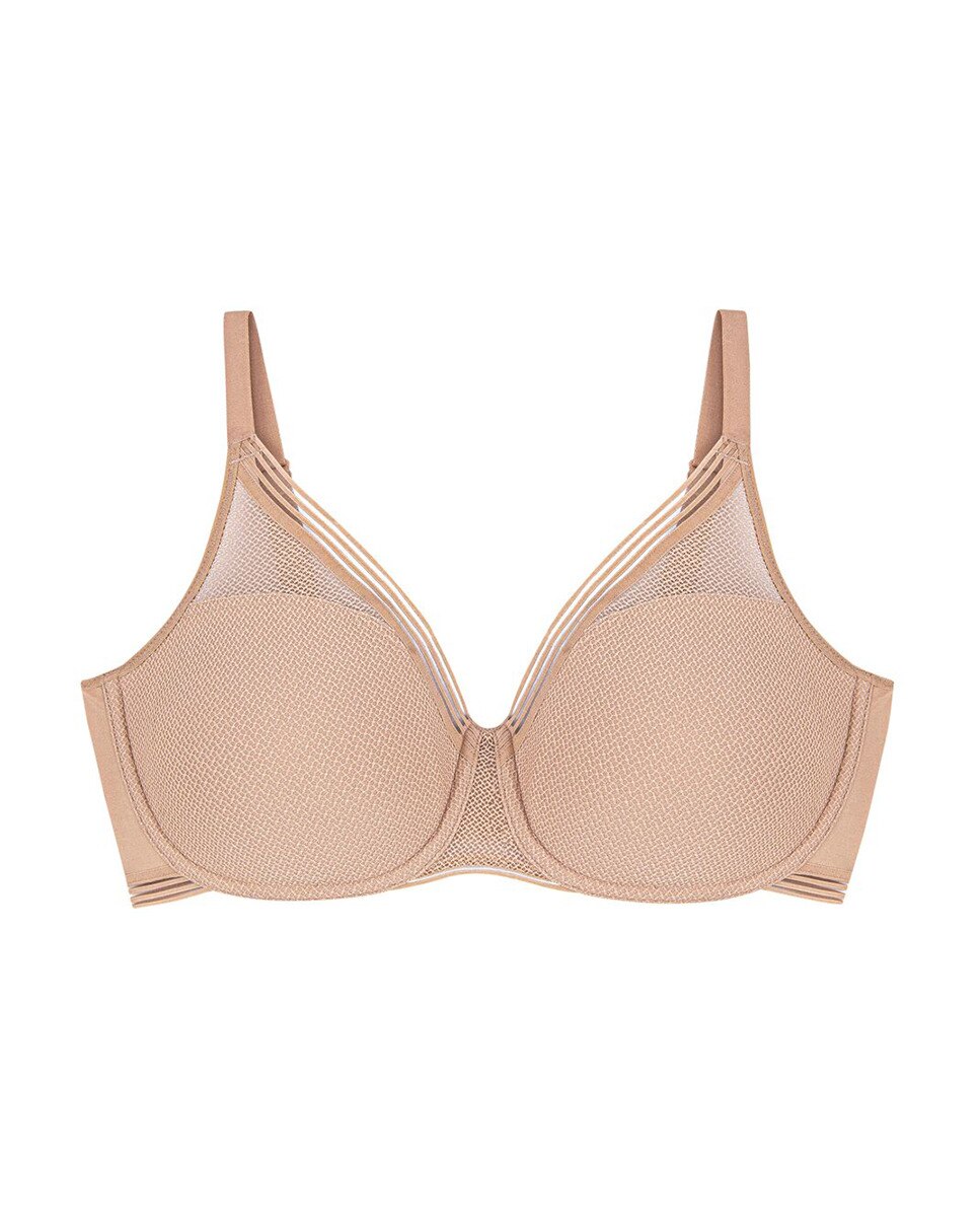 Sujetador Infinite Sen Triumph reductor con aro - Beige Beige-4